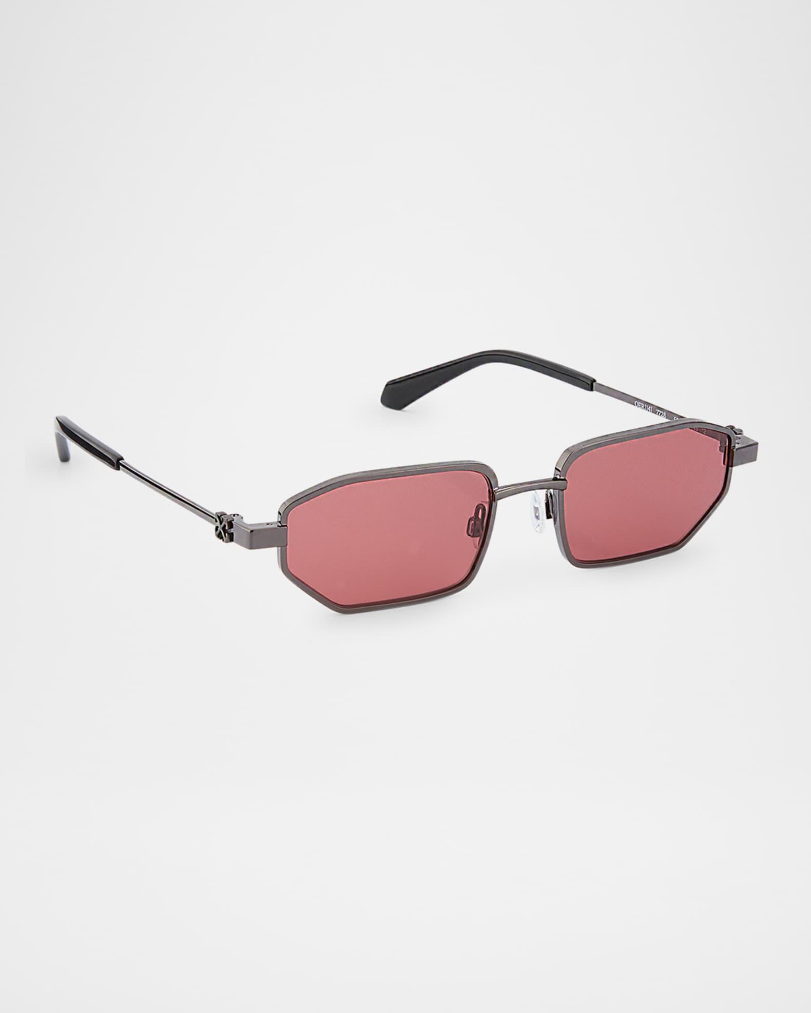Men's Loa Metal Rectangle Sunglasses Product Image