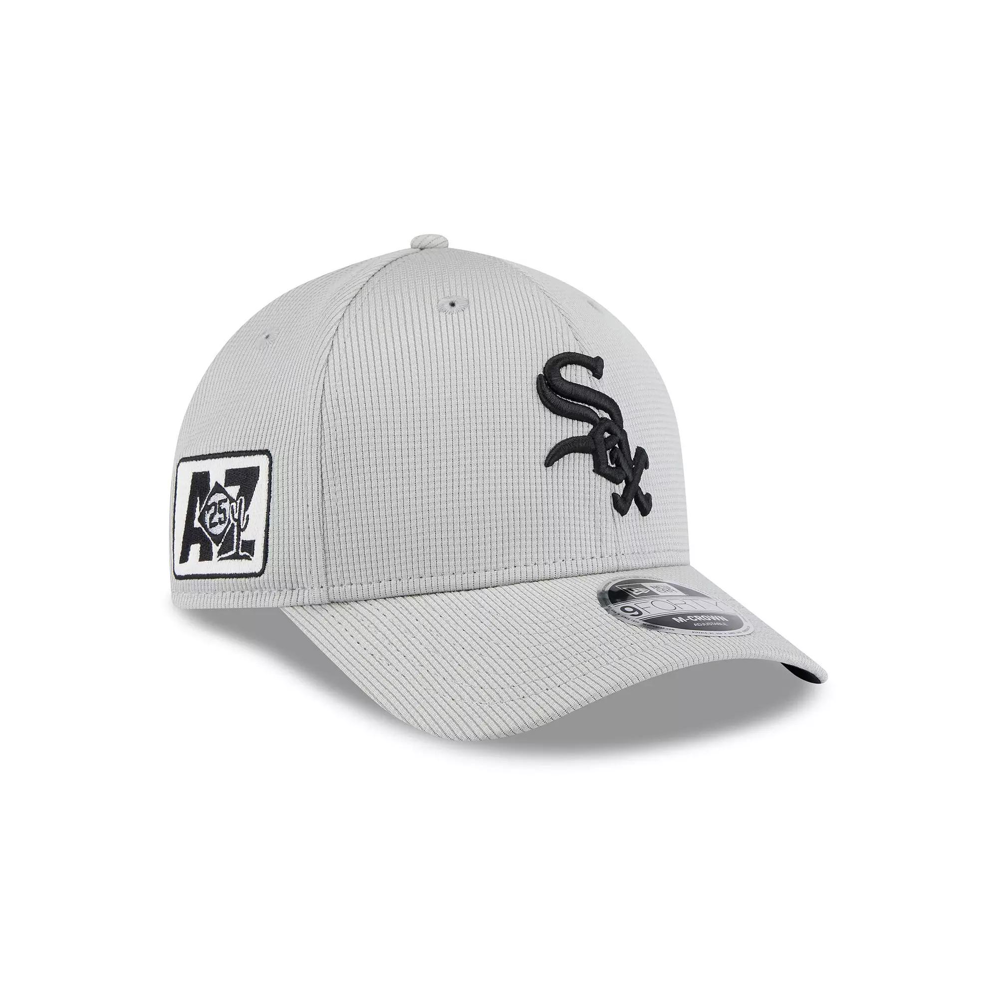 Men's New Era Gray Chicago White Sox 2025 Spring Training 9FORTY Adjustable Hat, Grey Product Image