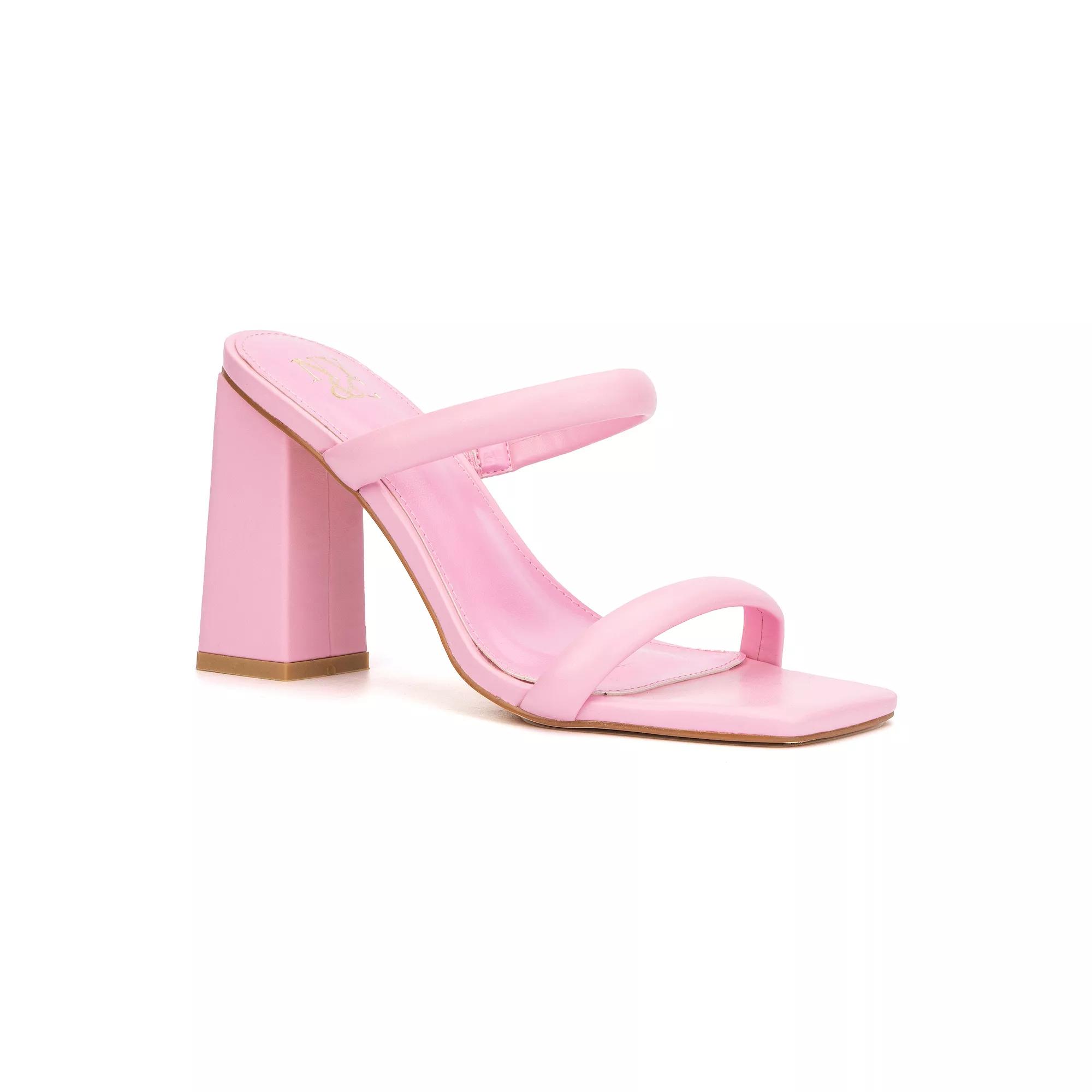 New York & Company Galina Women's Block Heel Dress Sandals,  Product Image