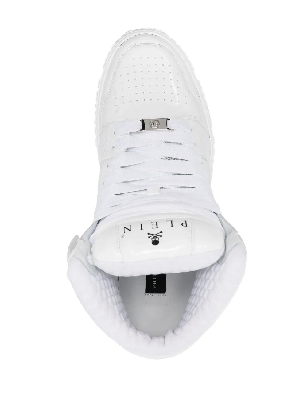 Super Street Skull Bones hi-top sneakers Product Image