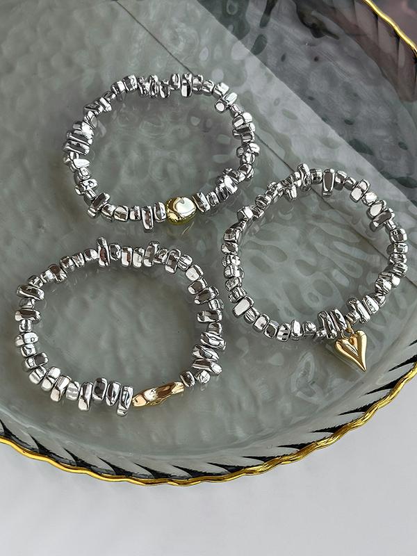 3 Pcs Geometric Bracelet Accessories Product Image