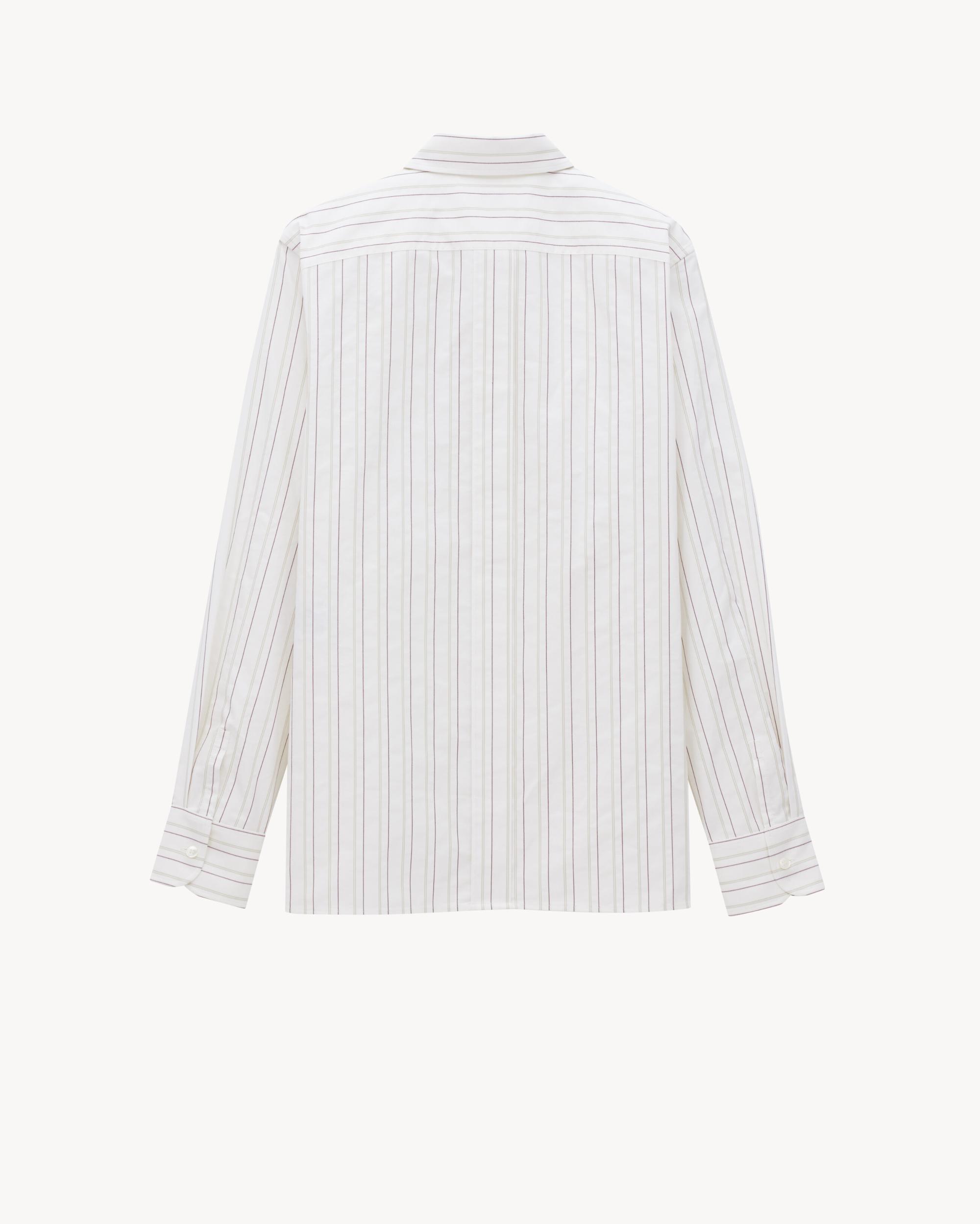 CASSANDRE shirt in striped cotton Product Image