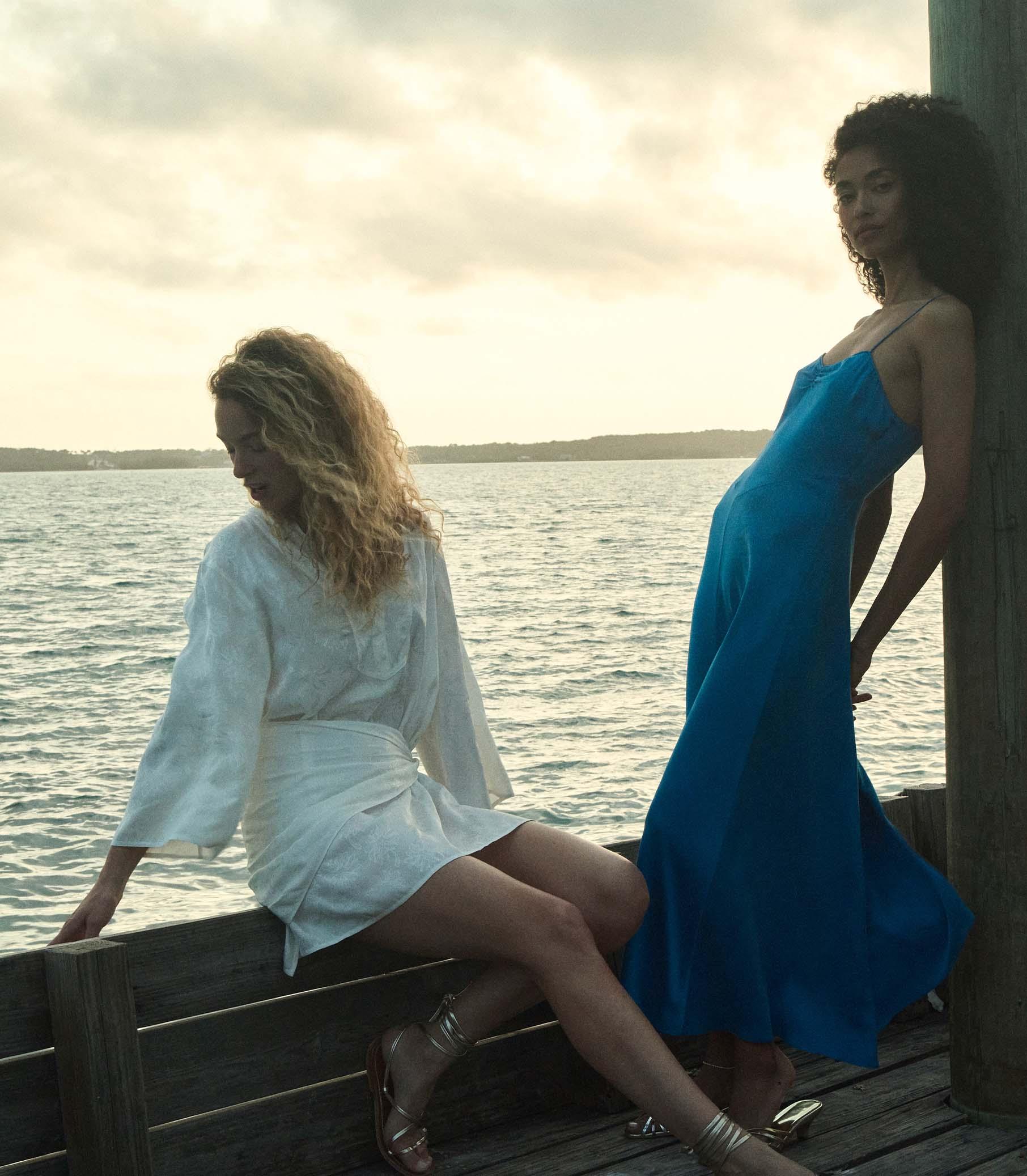 LEONA DRESS -- SALT MARGUERITE JOLIE Product Image