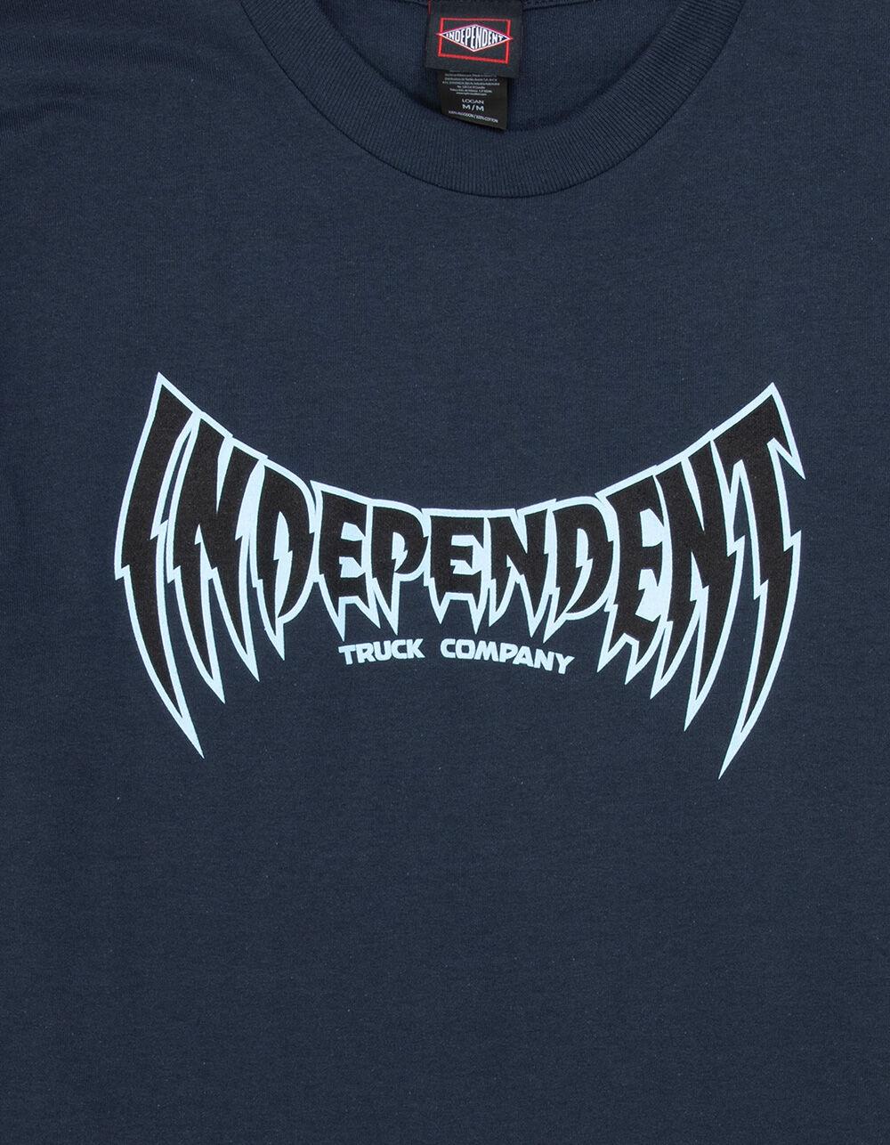 INDEPENDENT Voltage Span Mens Tee - NAVY Product Image