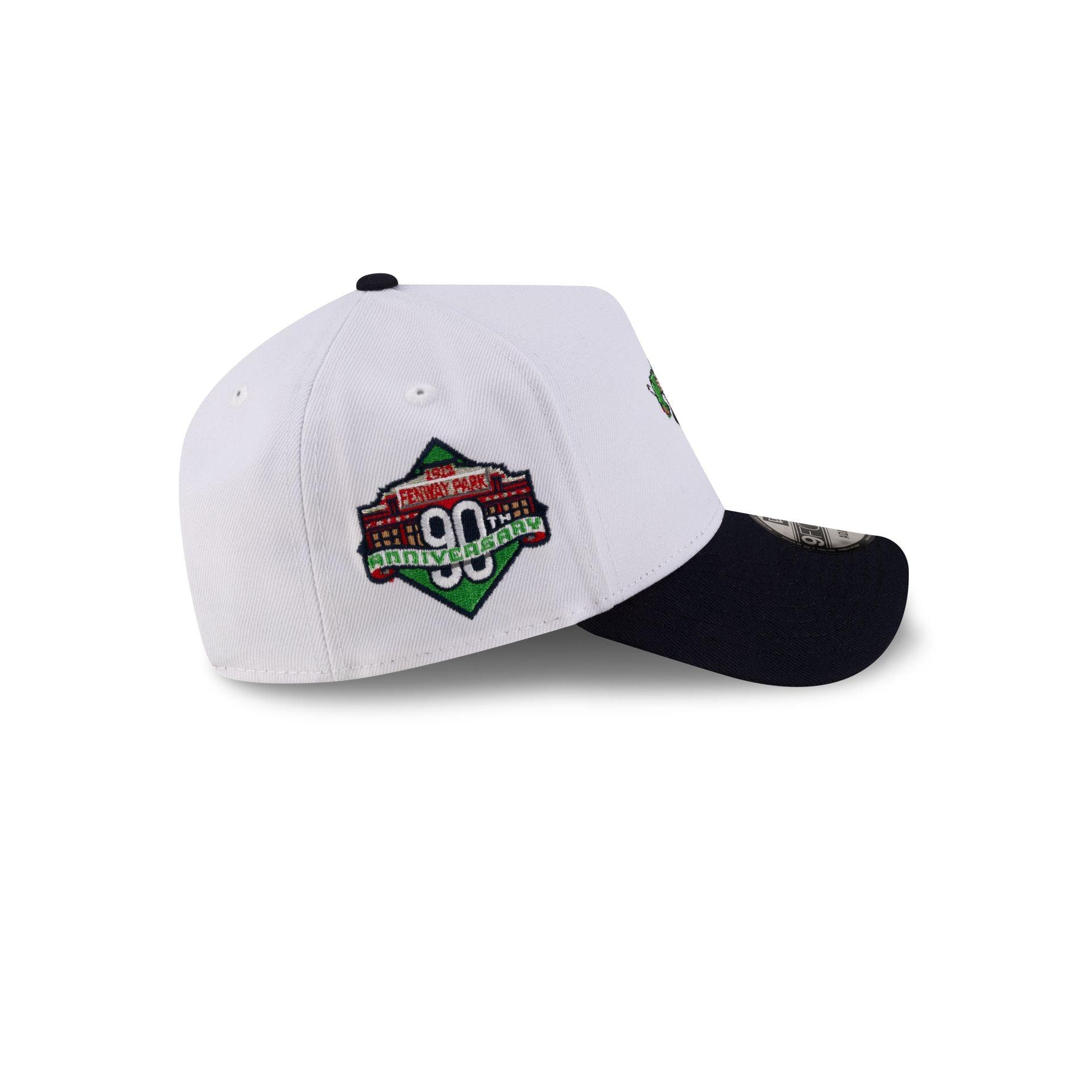 Boston Red Sox Mascot White 9FORTY A-Frame Snapback Hat Male Product Image