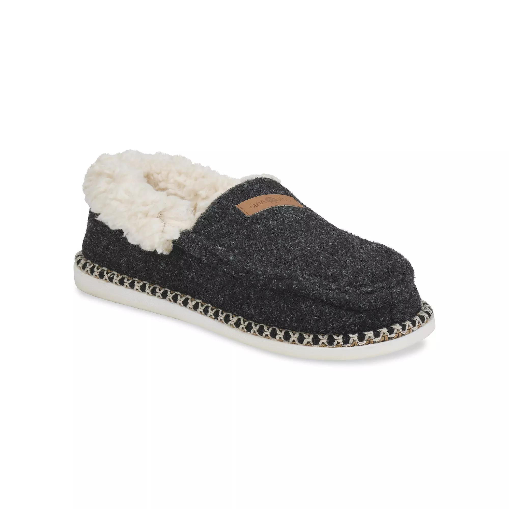 Women's GaaHuu® Felted Moccasin Slippers,  Product Image