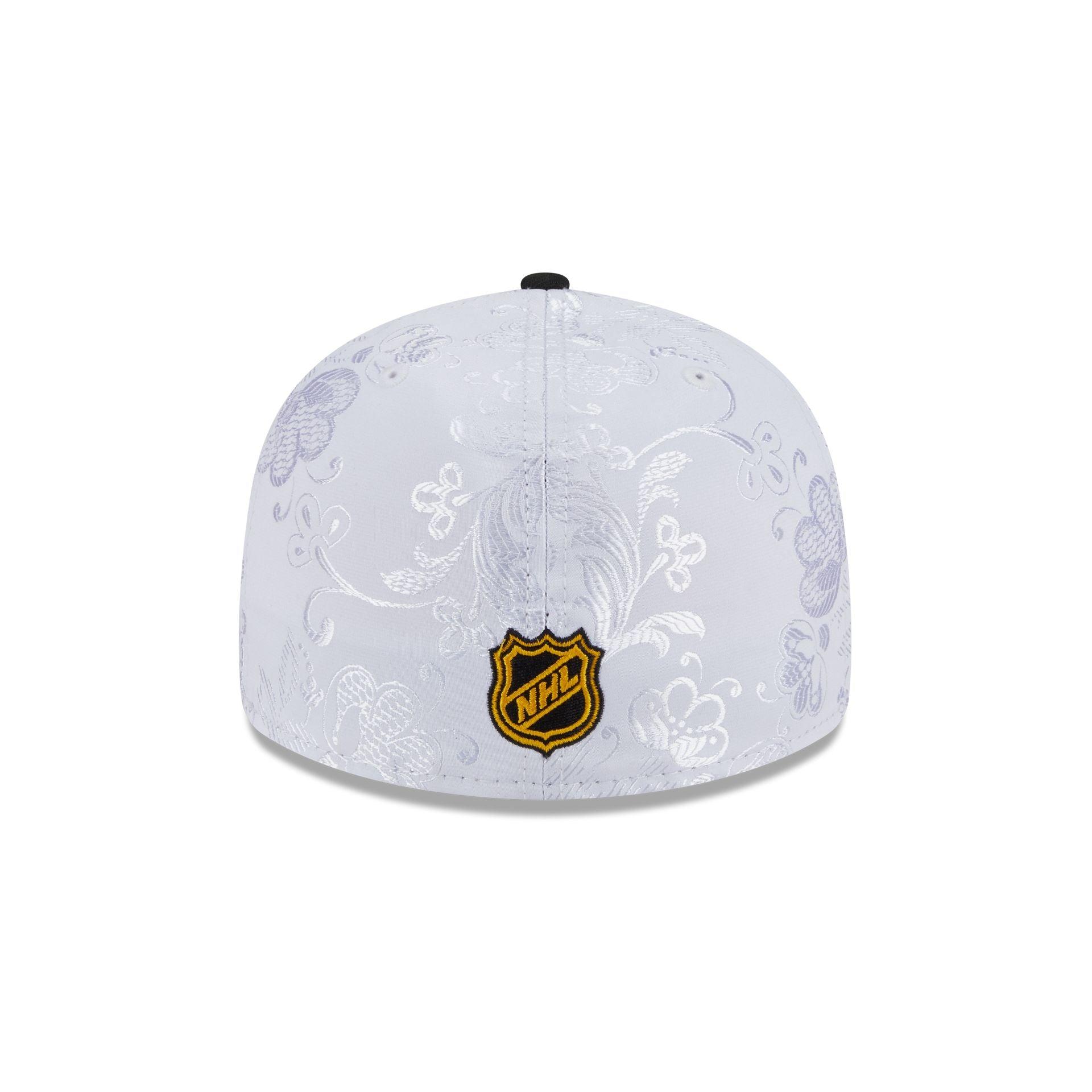 Boston Bruins Floral Shine Low Profile 59FIFTY Fitted Hat Male Product Image