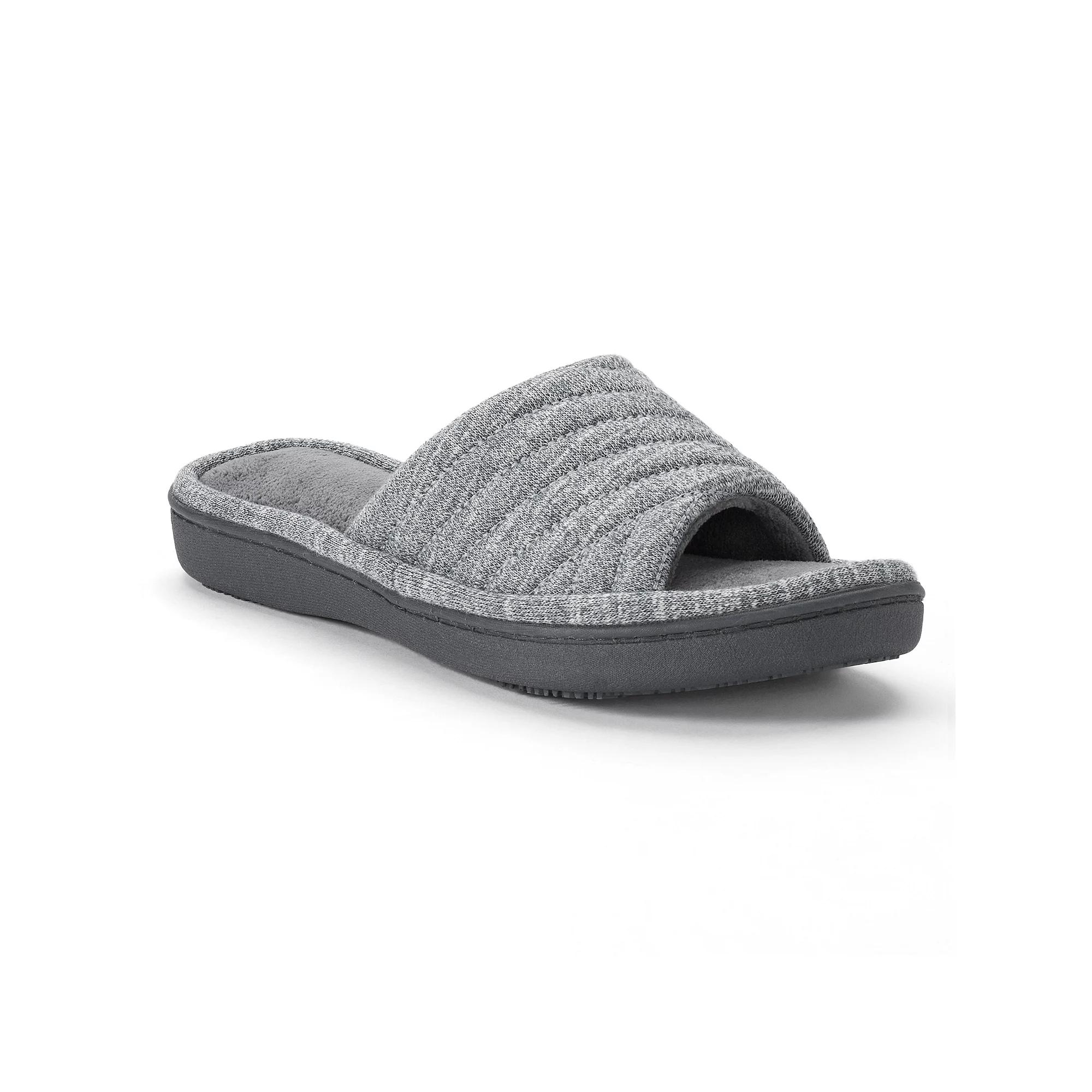 isotoner Andrea Space Knit Women's Slide Slippers,  Product Image