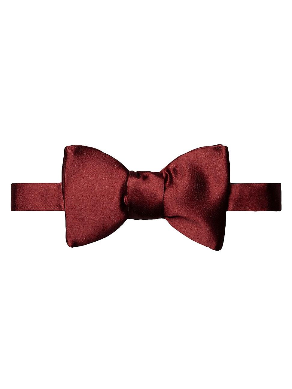 Mens Satin Self-Tied Bow Tie Product Image