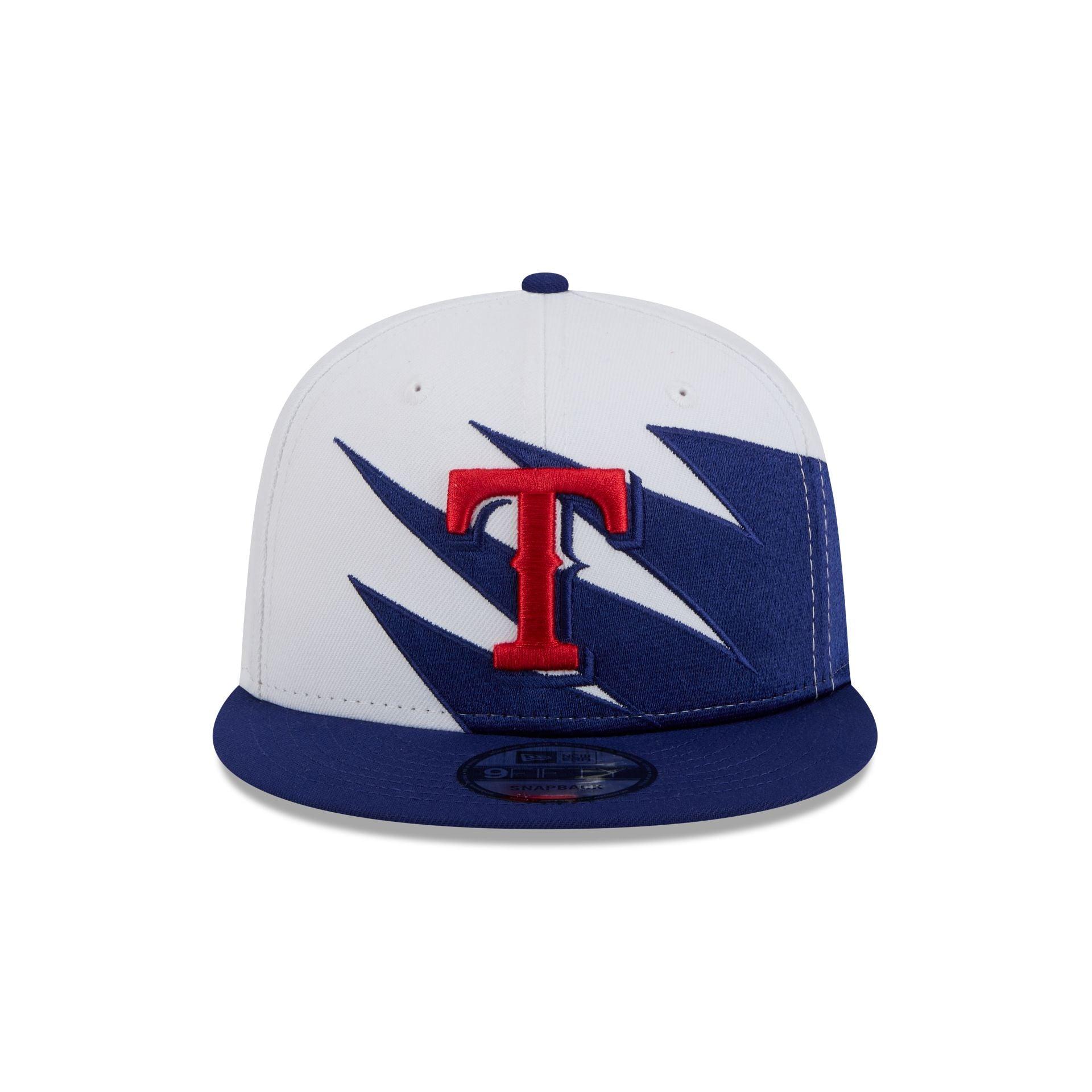 Texas Rangers Jagged 9FIFTY Snapback Hat Male Product Image