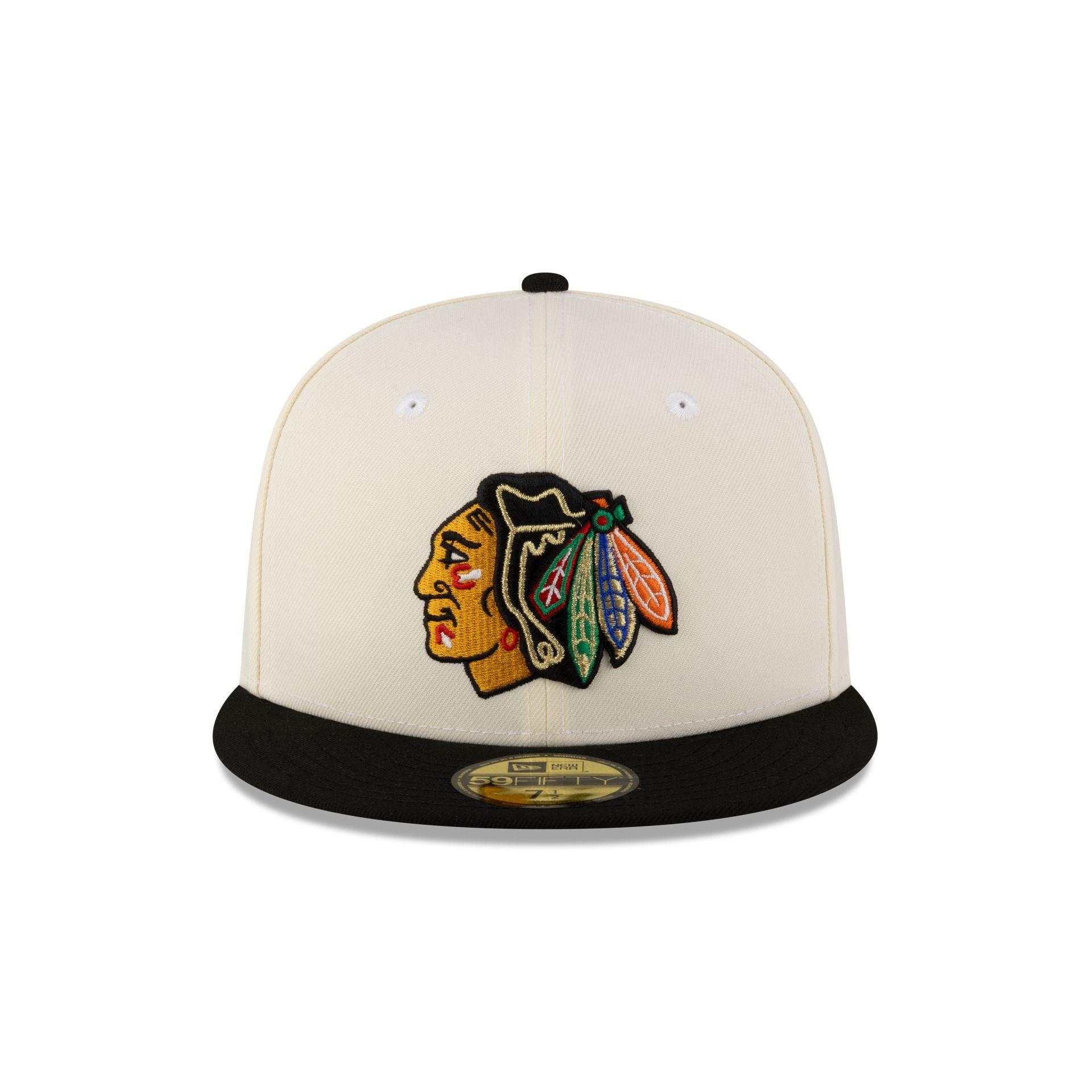 Just Caps Stanley Cup Champions Chicago Blackhawks 59FIFTY Fitted Hat Male Product Image