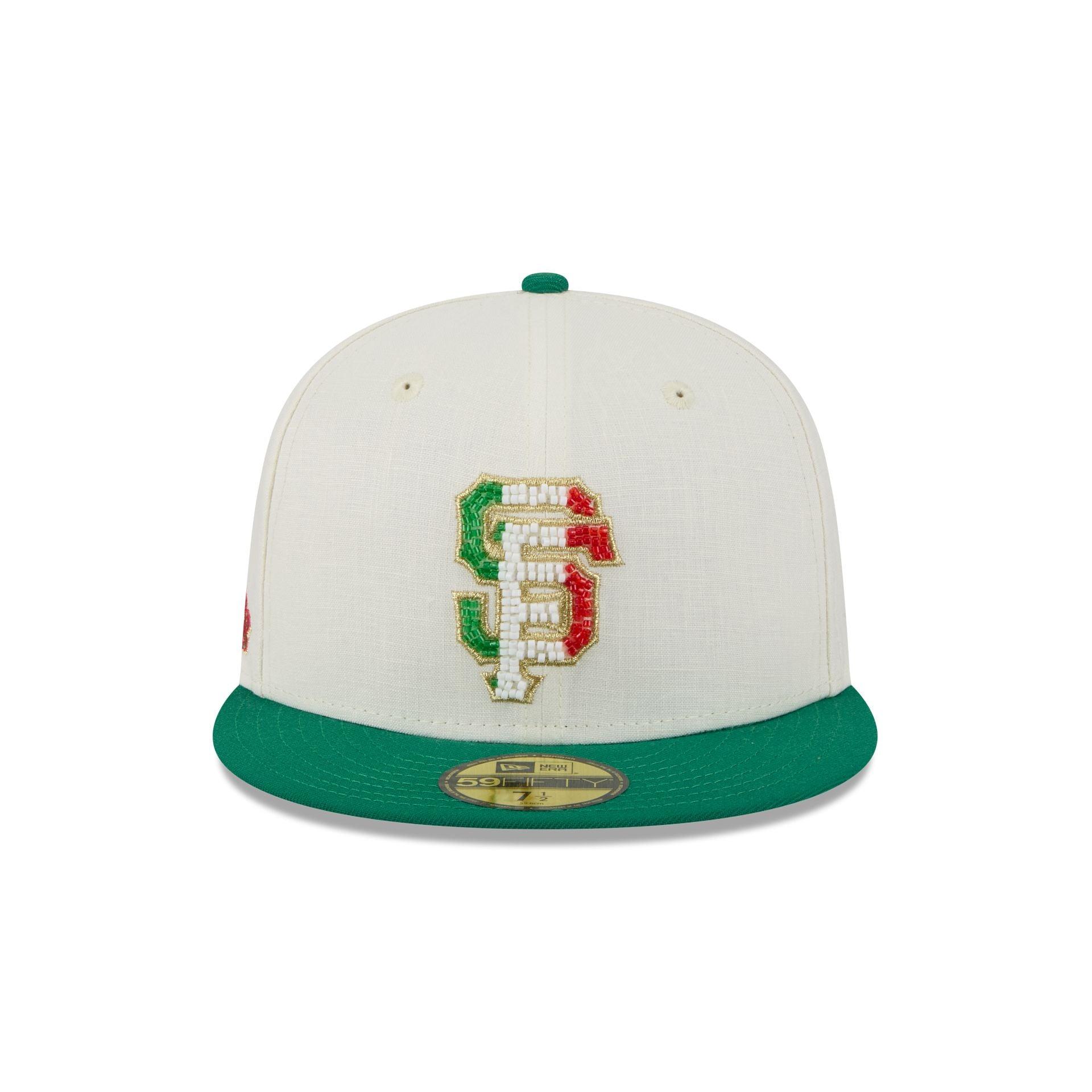 San Francisco Giants Beaded Linen 59FIFTY Fitted Hat Male Product Image