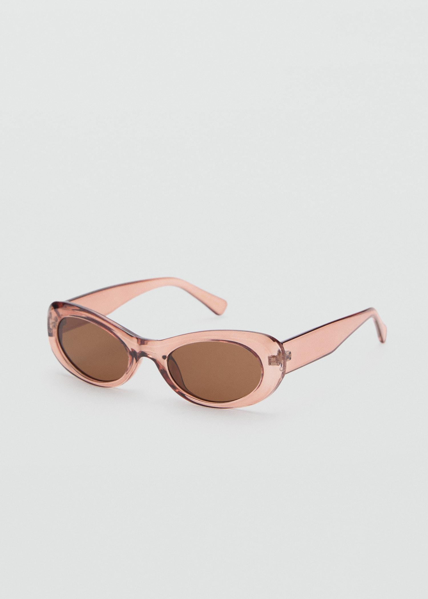 Oval-frame sunglasses - Women | MANGO USA Product Image