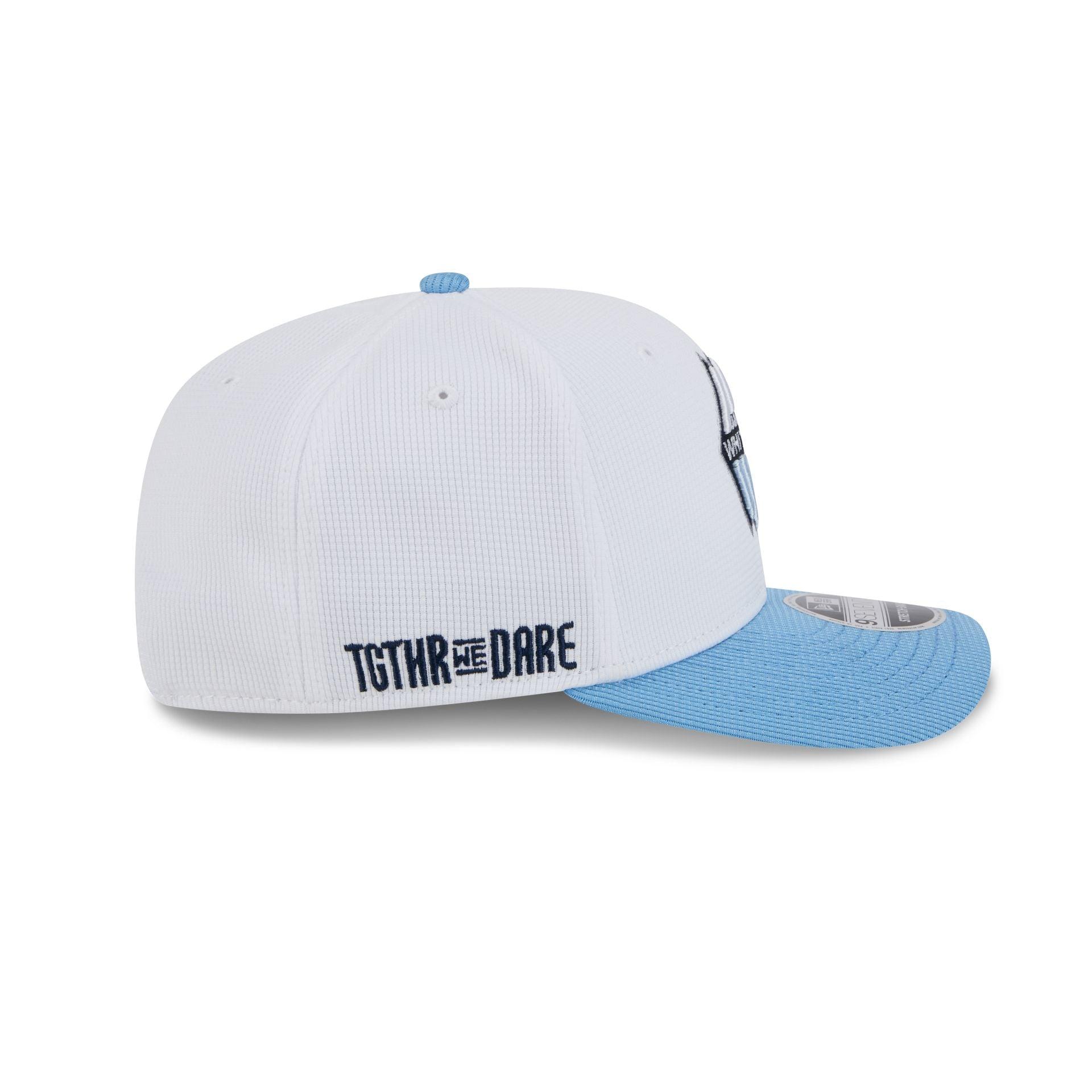 Vancouver White Caps FC 2025 Jersey Hook 9SEVENTY Stretch-Snap Hat Male Product Image