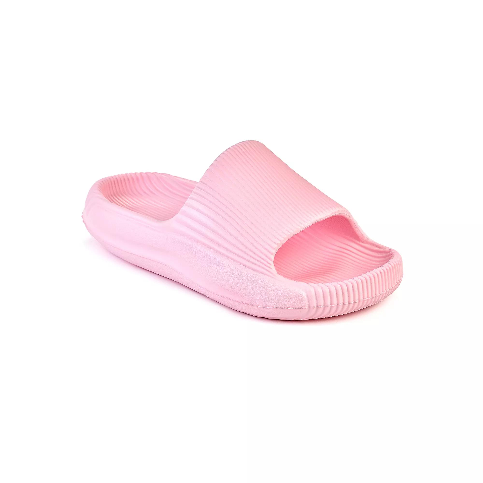 American Exchange Women's Lined Slide Sandals,  Product Image