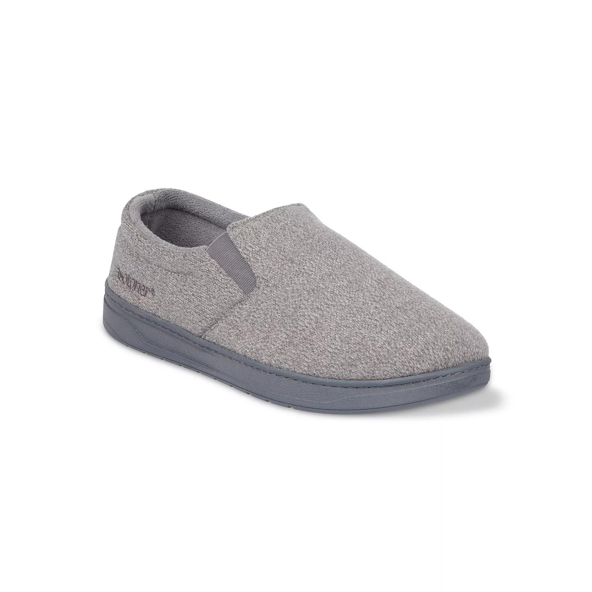 Isotoner Brady Men's Knit Closed Back Slippers,  Product Image