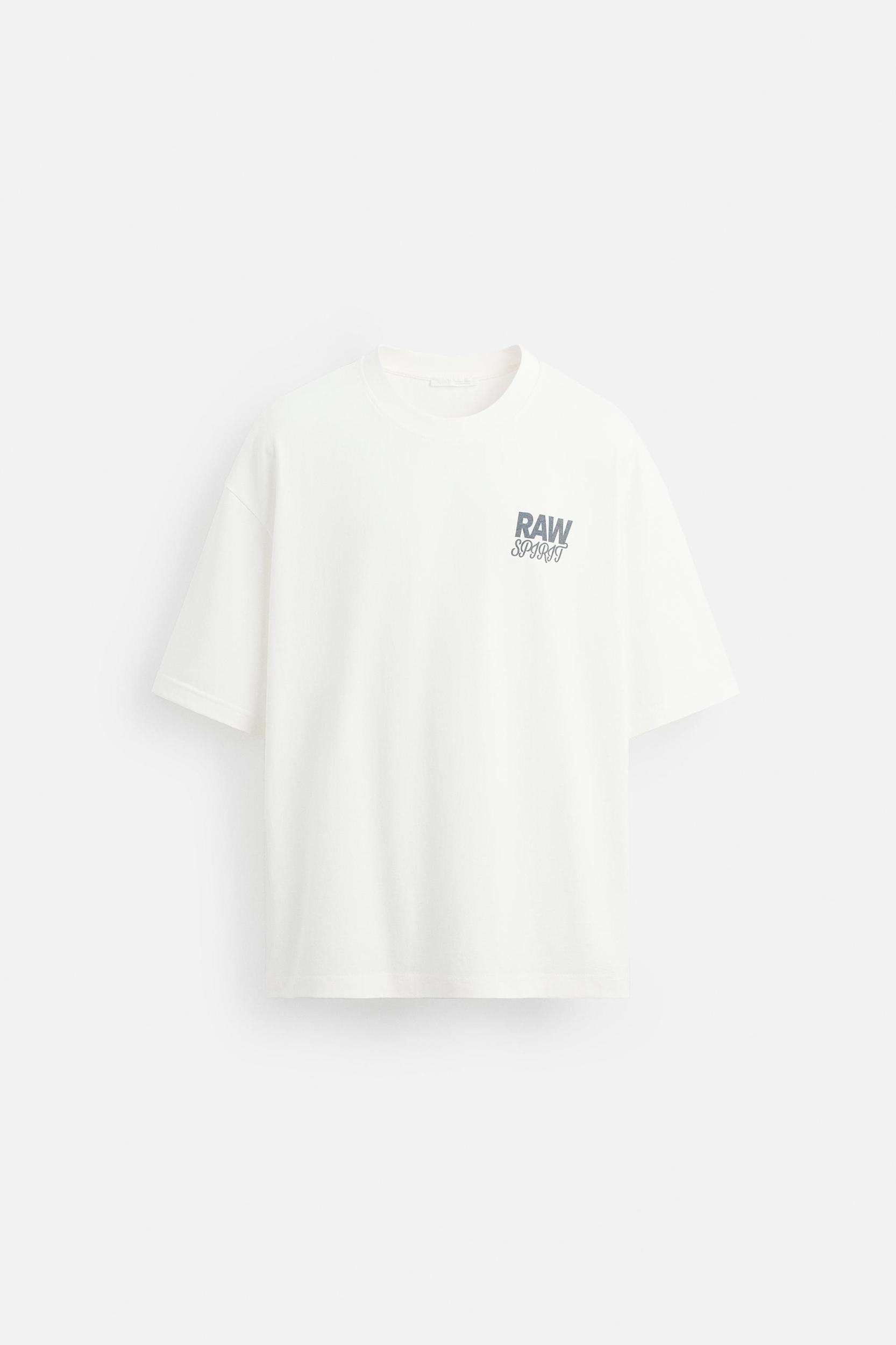 TEXT PRINT T-SHIRT Product Image