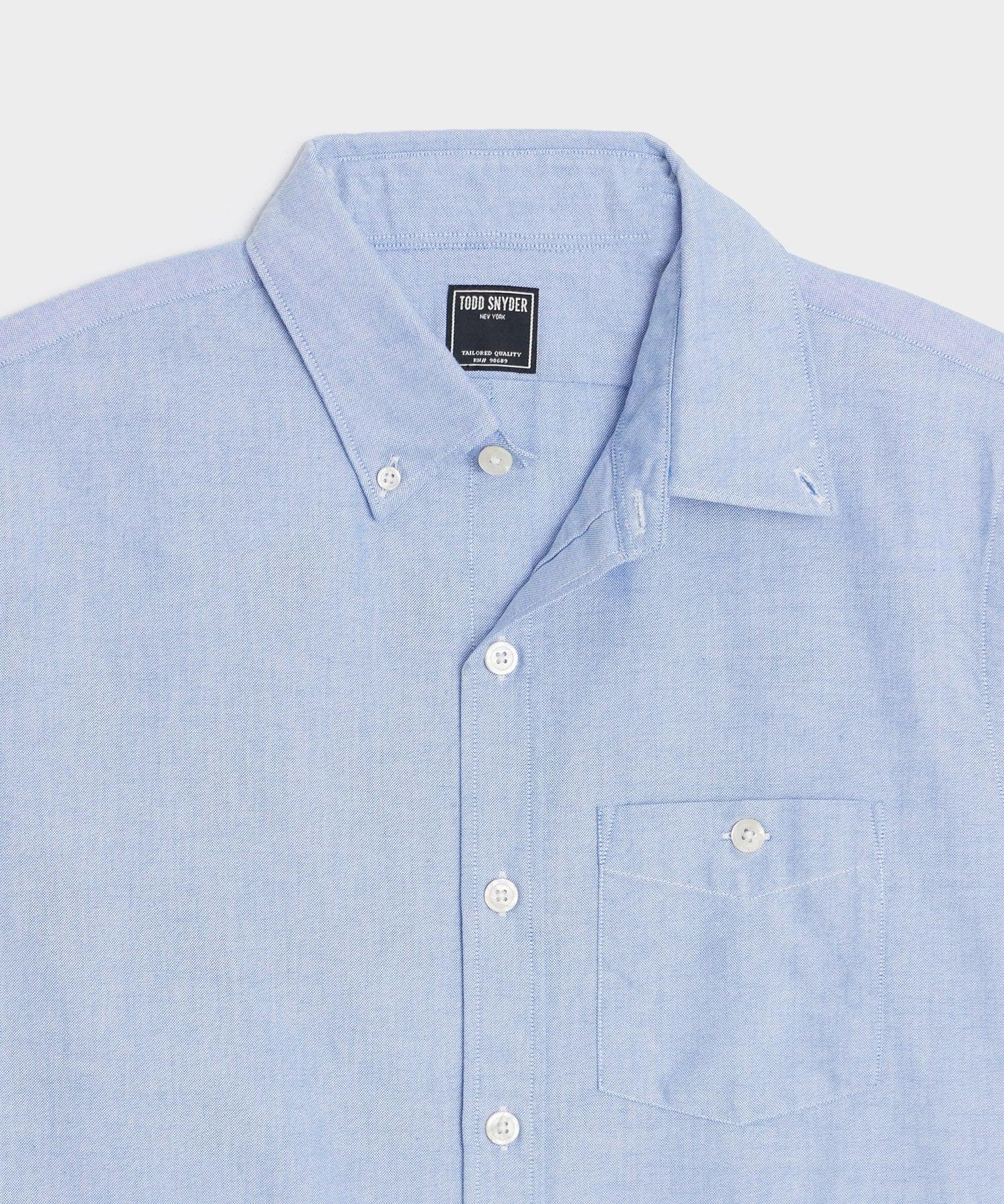 Japanese Selvedge Oxford Button-Down Collar Shirt Product Image
