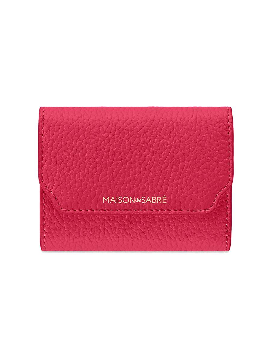 Womens Leather Trifold Wallet Product Image