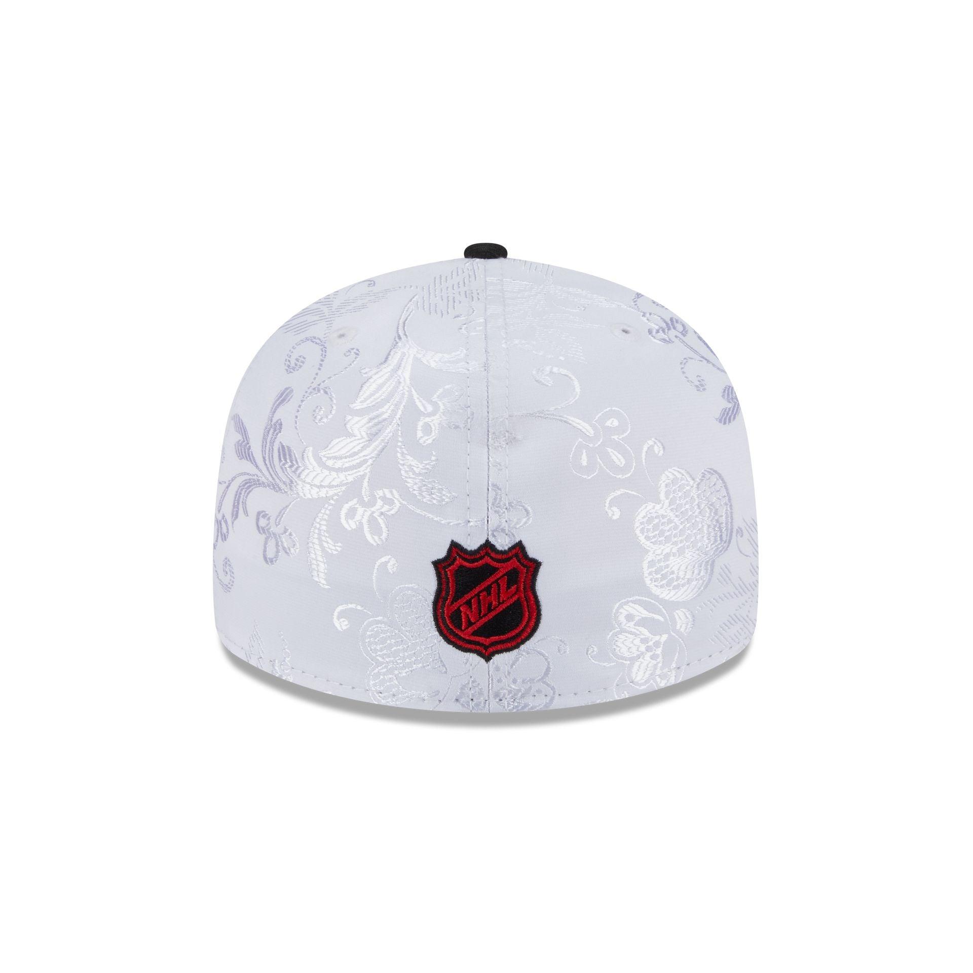 Chicago Blackhawks Floral Shine Low Profile 59FIFTY Fitted Hat Male Product Image