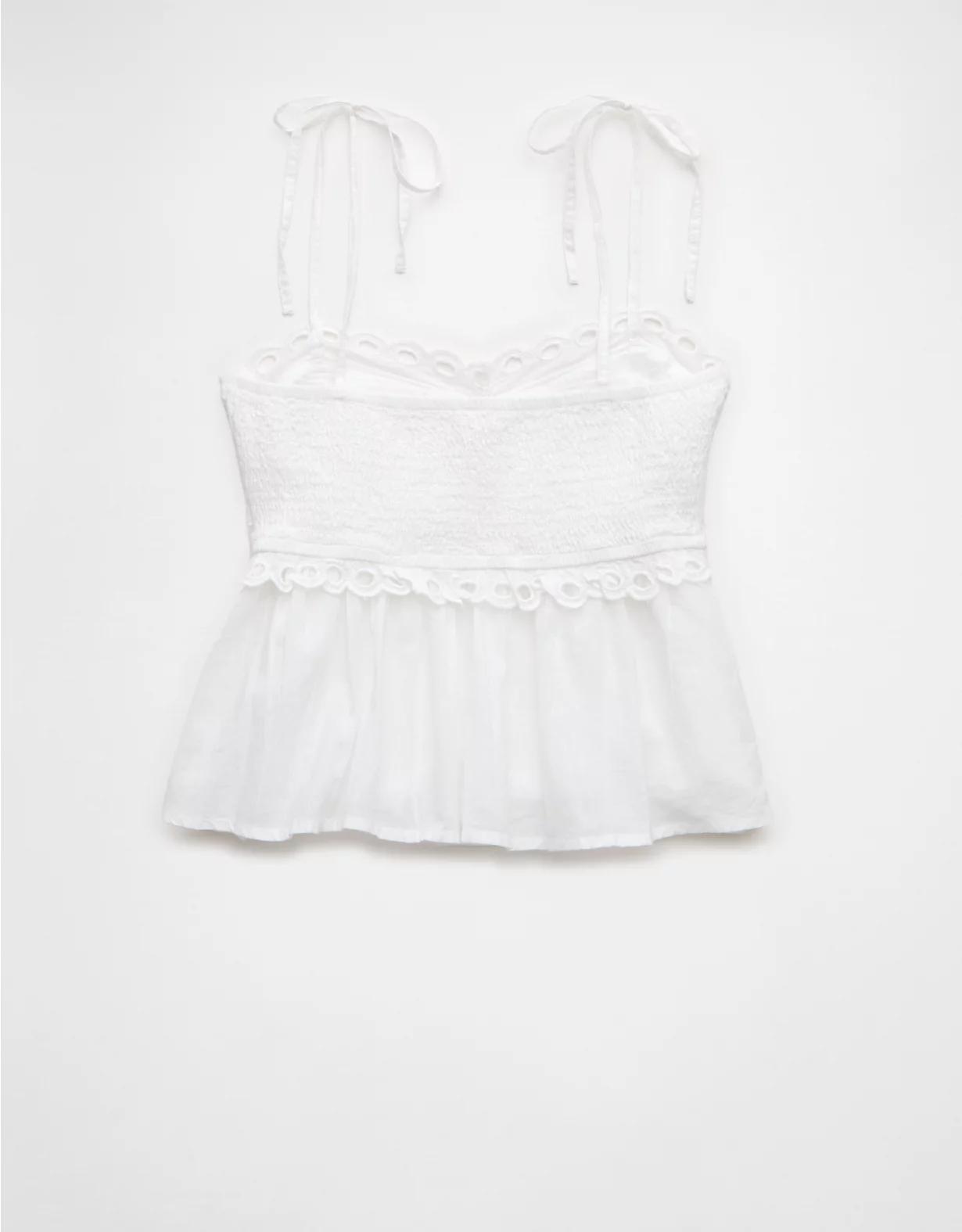 AE Eyelet Tie Strap Cami Product Image
