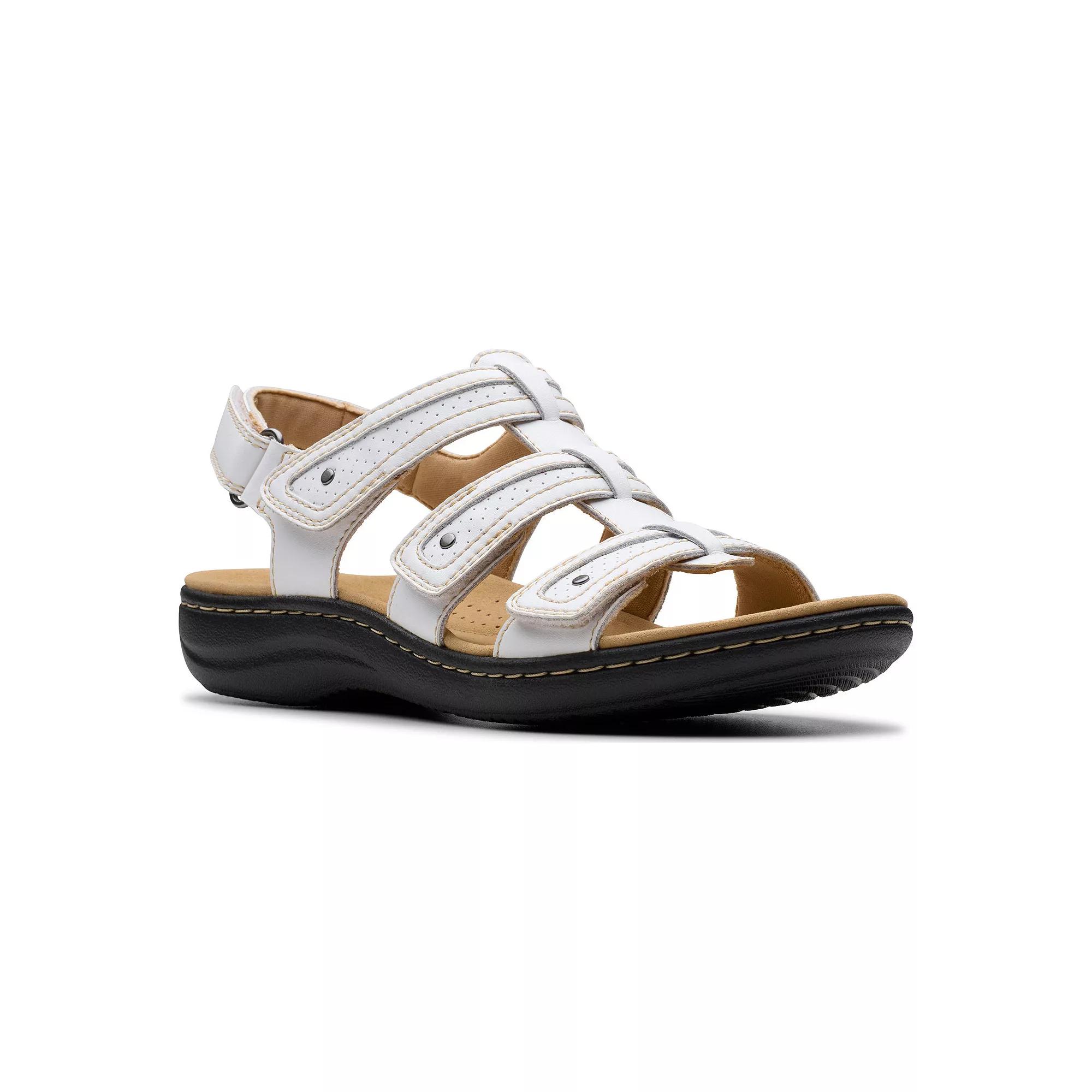 Clarks® Laurieann Ivy Women's Leather Sandals,  Product Image