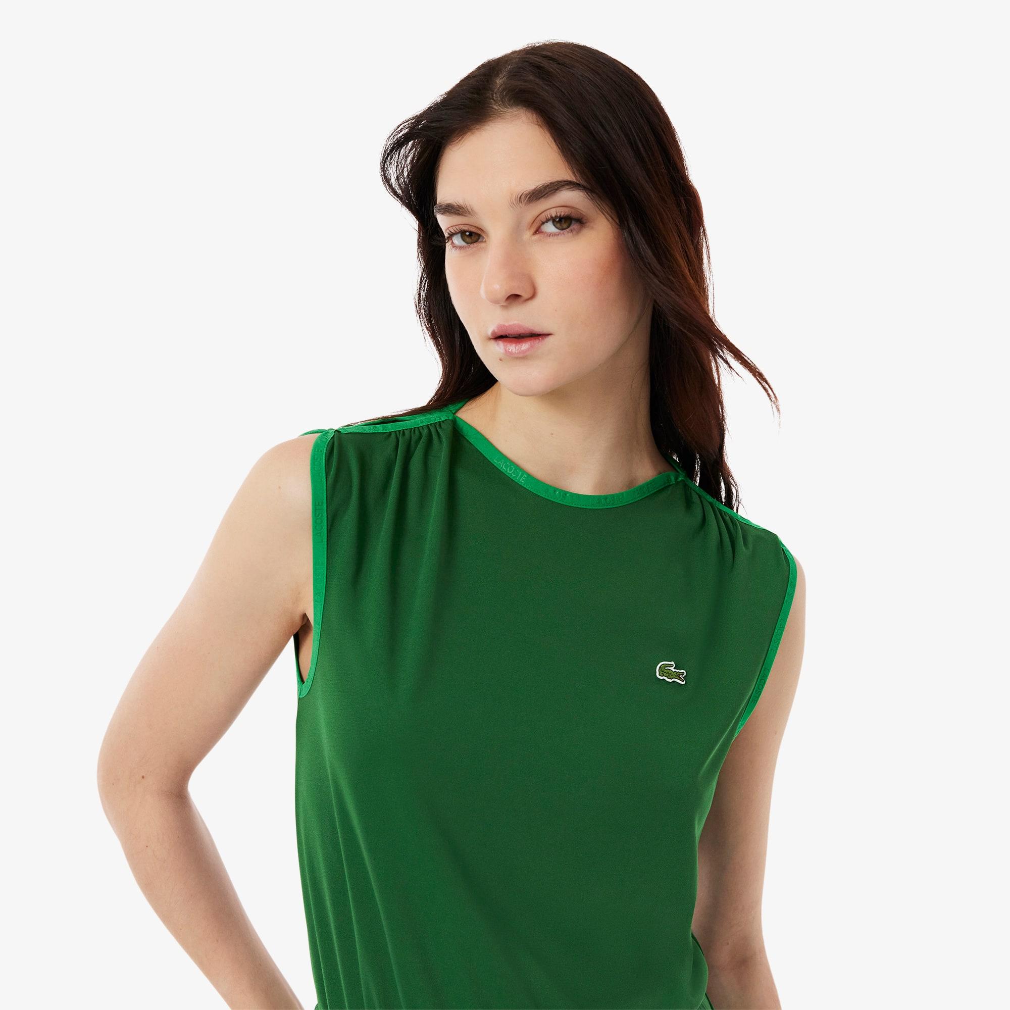 Women's Sleeveless Pleated Dress Product Image