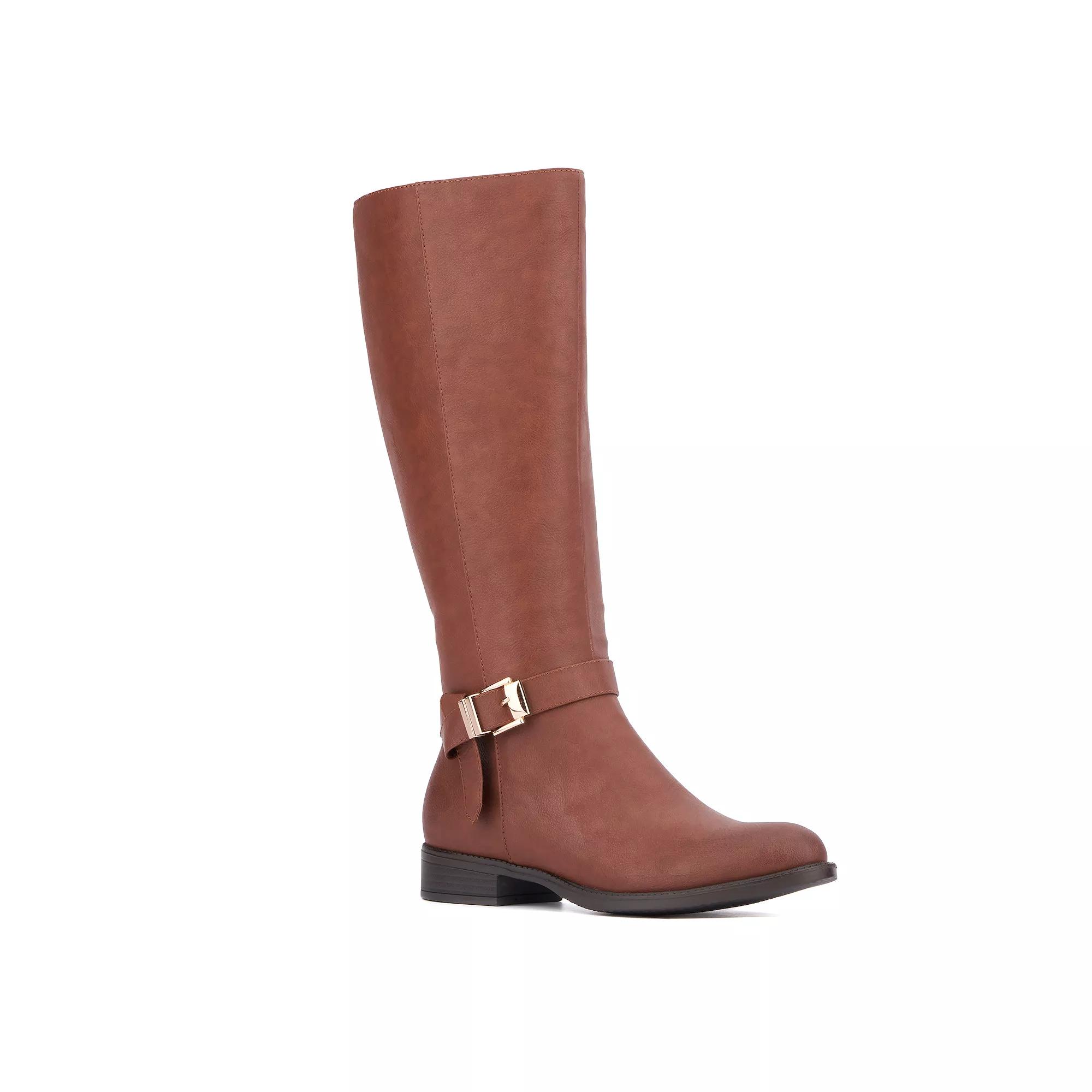 New York & Company Eleanor Womens Tall Boots Red Product Image