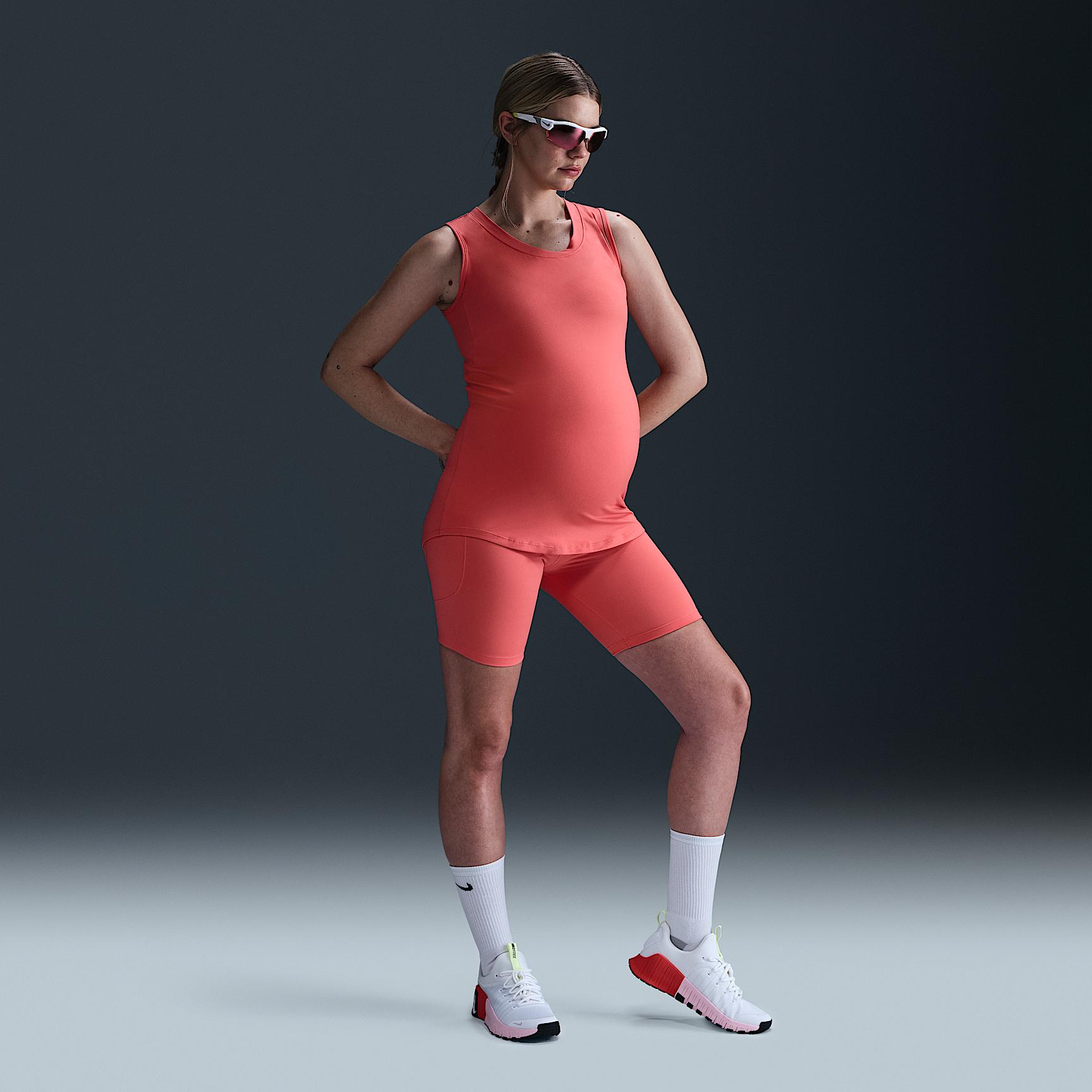 Womens Nike One Dri-FIT Slim-Fit Maternity Tank Top Product Image