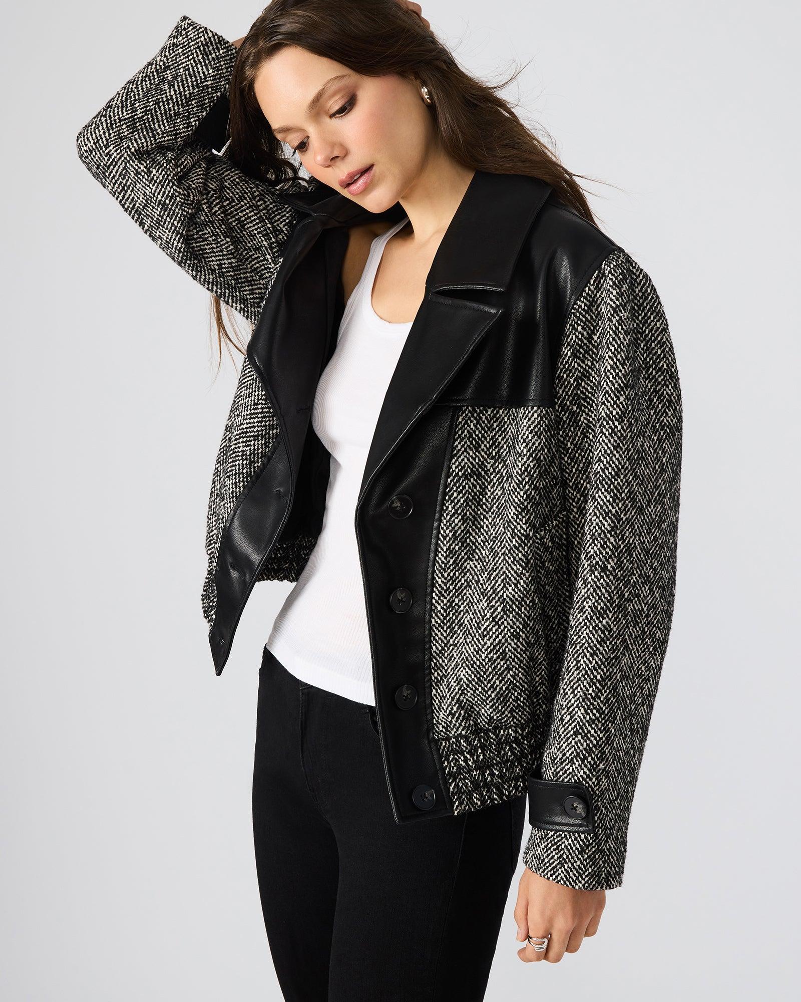 DISTORTION GREY FABRIC Female Product Image