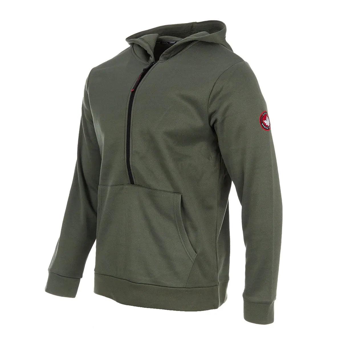 Canada Weather Gear Men's 1/2 Zip Hoodie Male Product Image