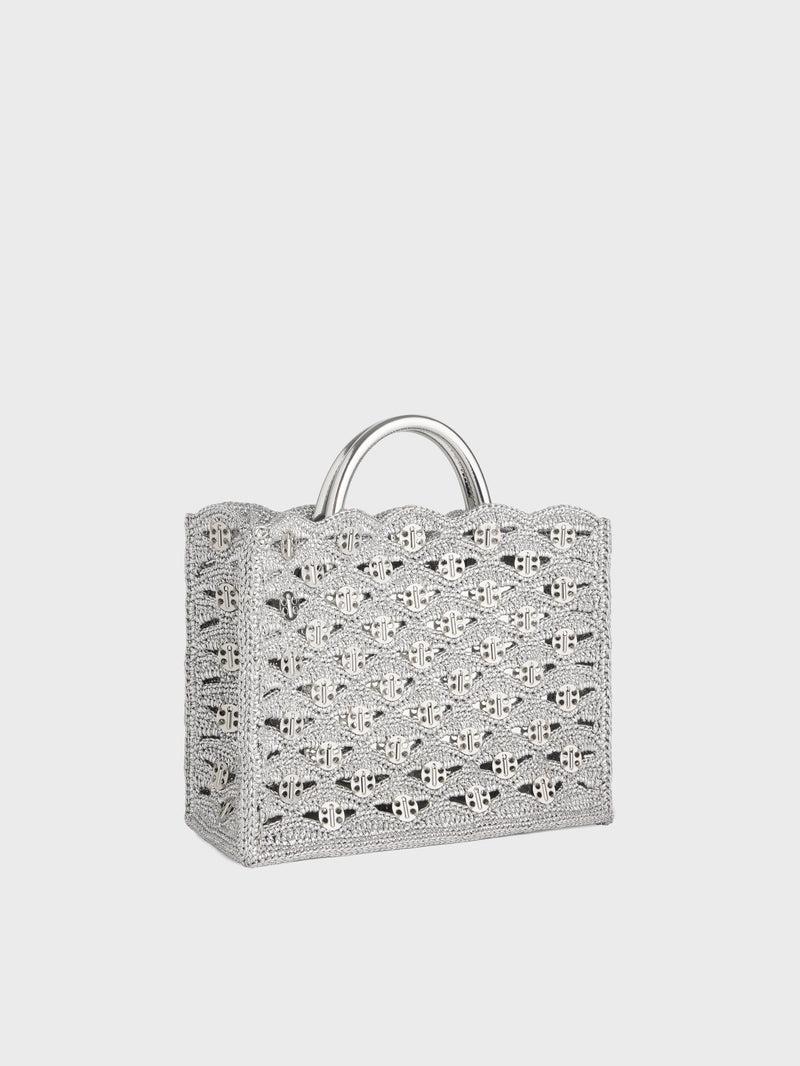 TOTE BAG IN LUREX RAFFIA Product Image