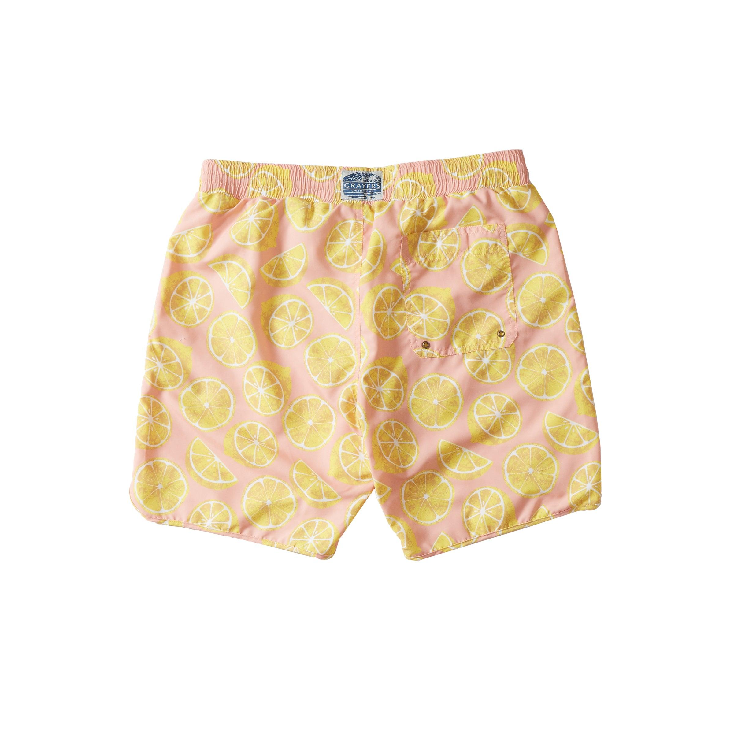 Limonata Eco Swim Trunk 8" - Pink Lemonade Product Image