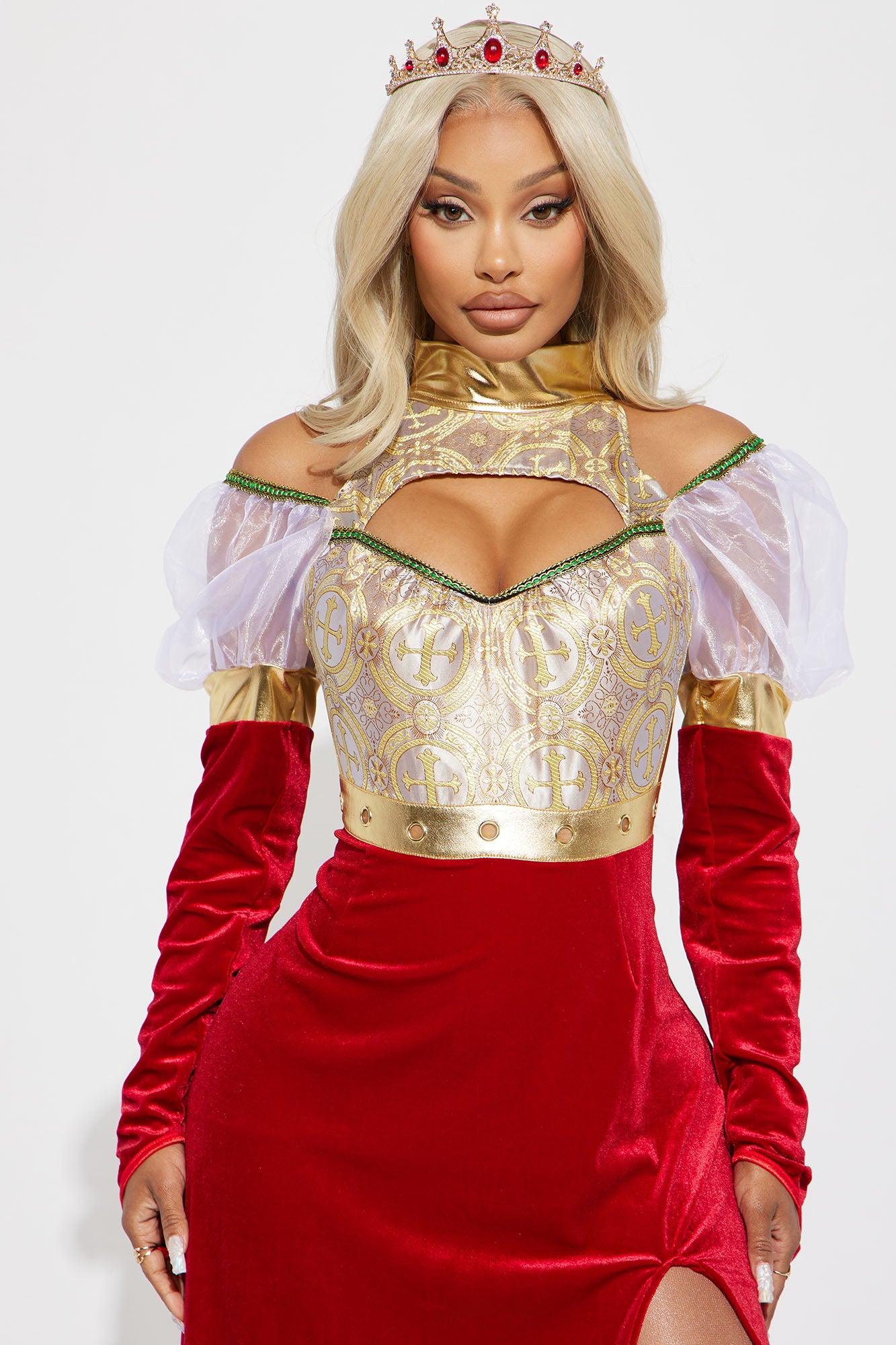 Your Queen 2 Piece Costume Set - Red/combo Product Image
