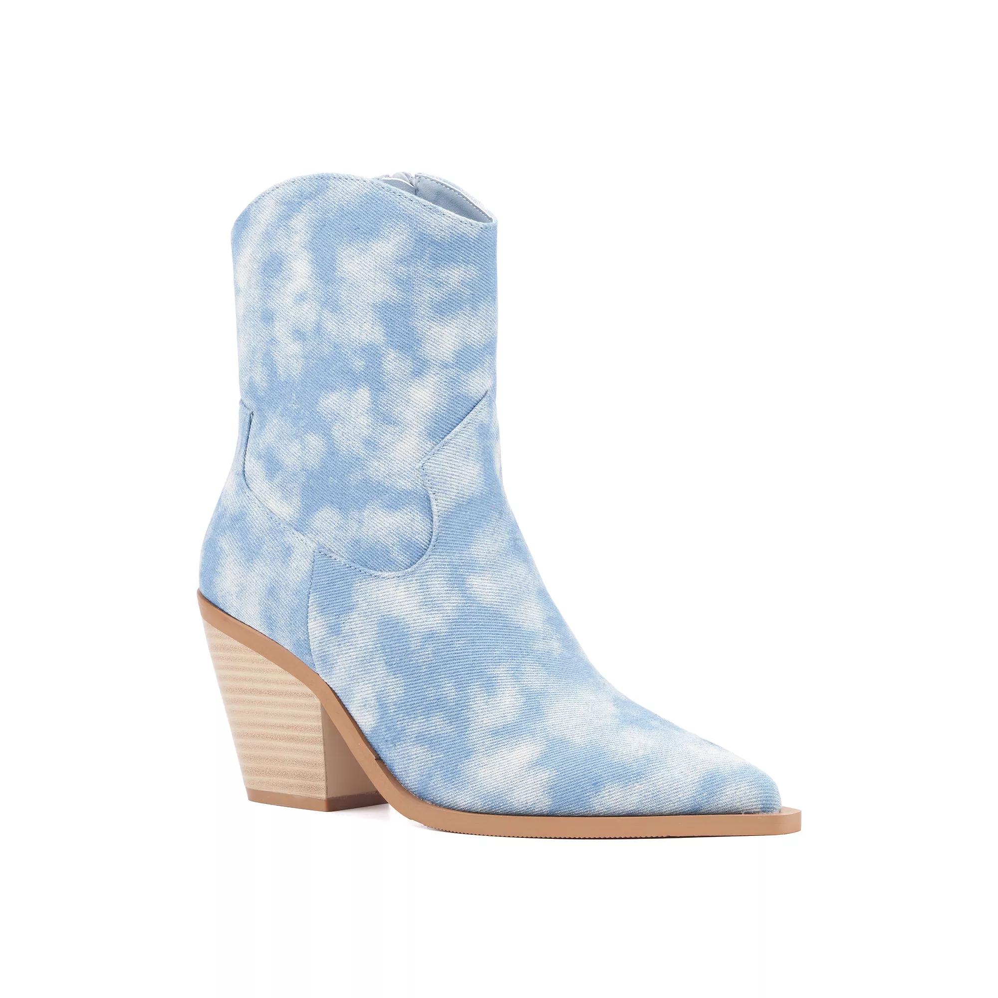 Olivia Miller Women's Blur Western Boots, Size: 7, Blue Product Image