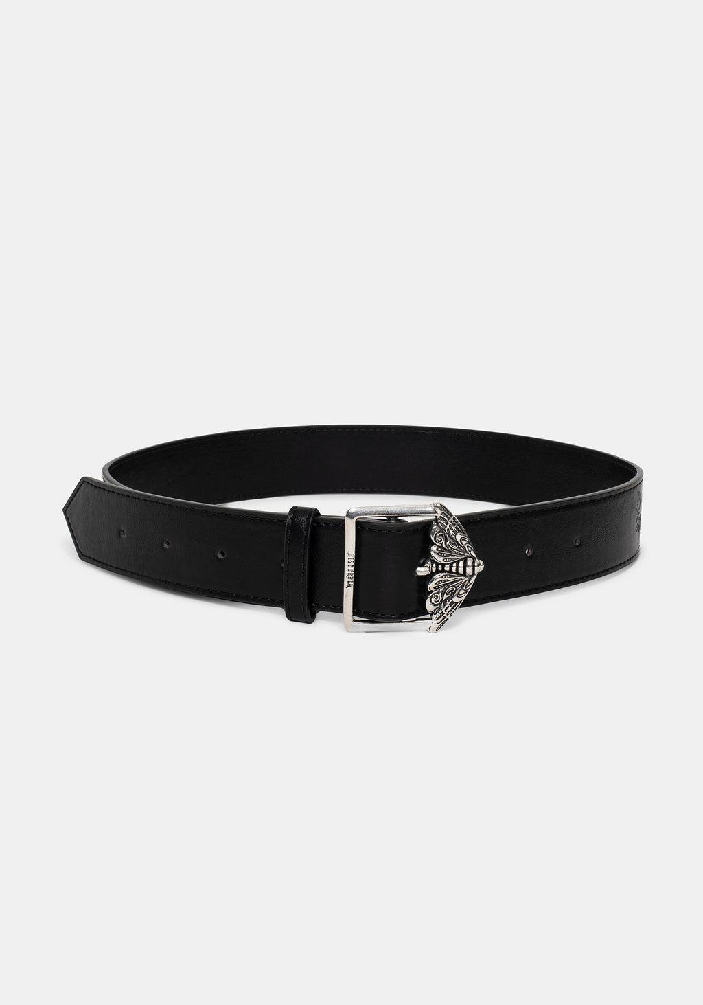 Rosamoth Debossed Buckle Belt - Silver Product Image