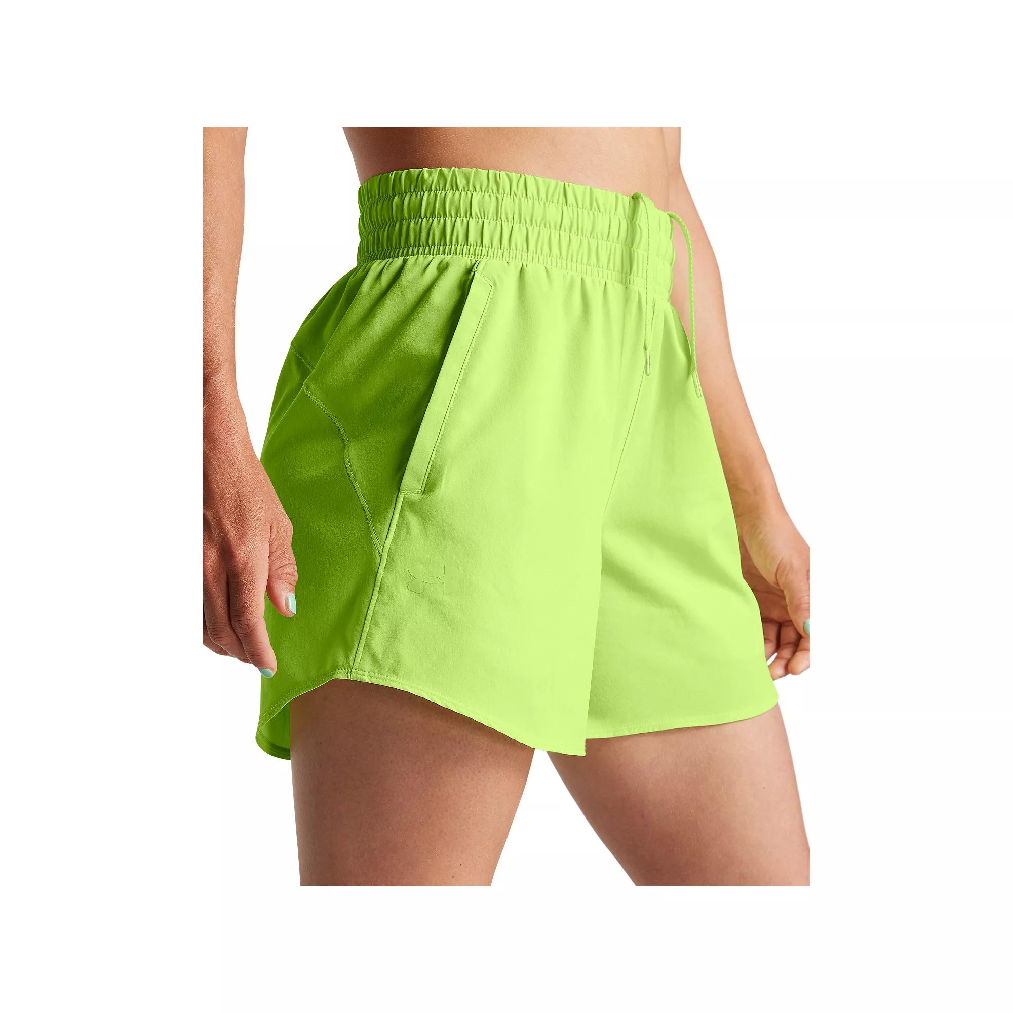 Women's Under Armour Vanish 5-in. Shorts, Size: Small, Morph Green Product Image