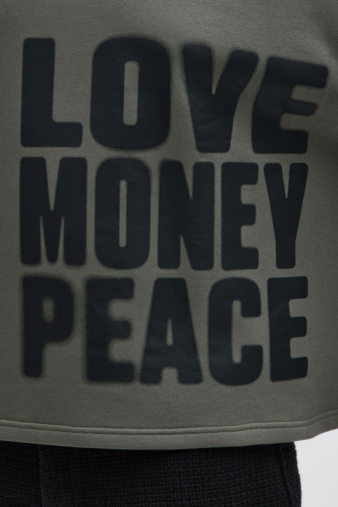 Tyson Oversized Spray Paint Short Sleeve Tee - Dark Grey Male Product Image