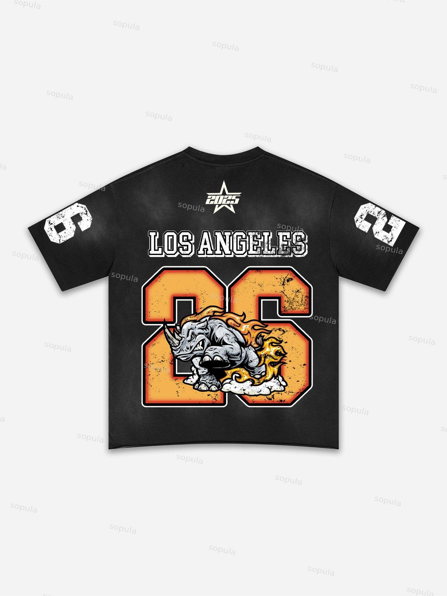 26 Legendary Animal Motion Vintage Graphic Washed T-shirt Product Image