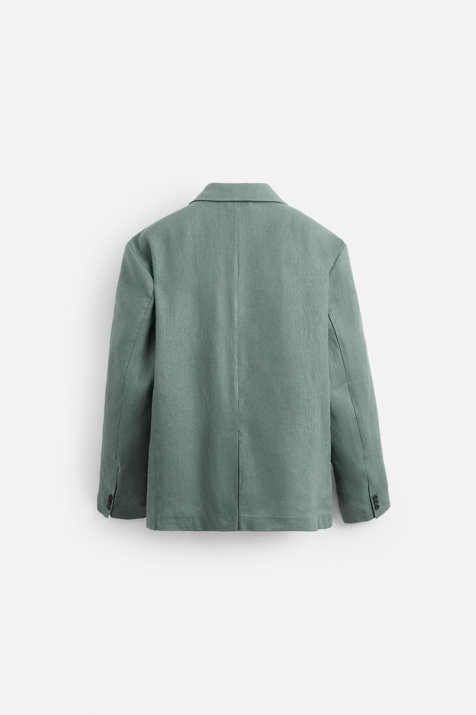 SUIT JACKET IN 100% LINEN Product Image