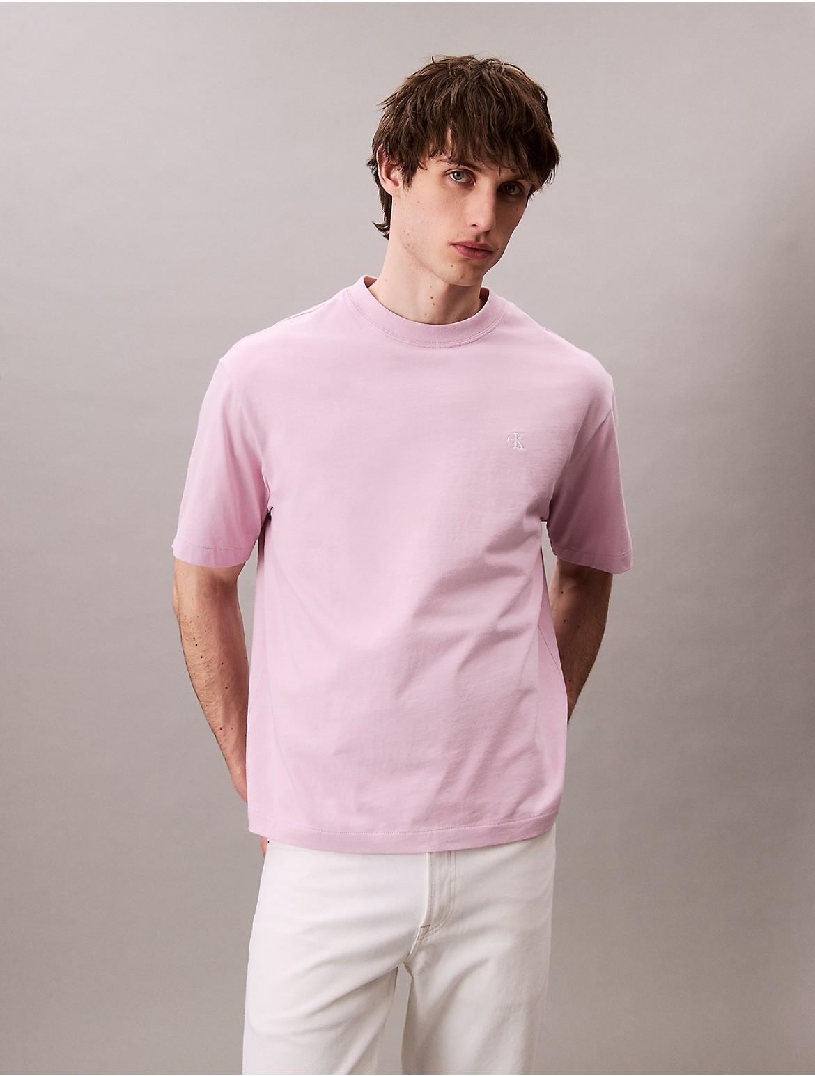 Calvin Klein Mens Archive Logo Relaxed Crewneck T-Shirt Product Image