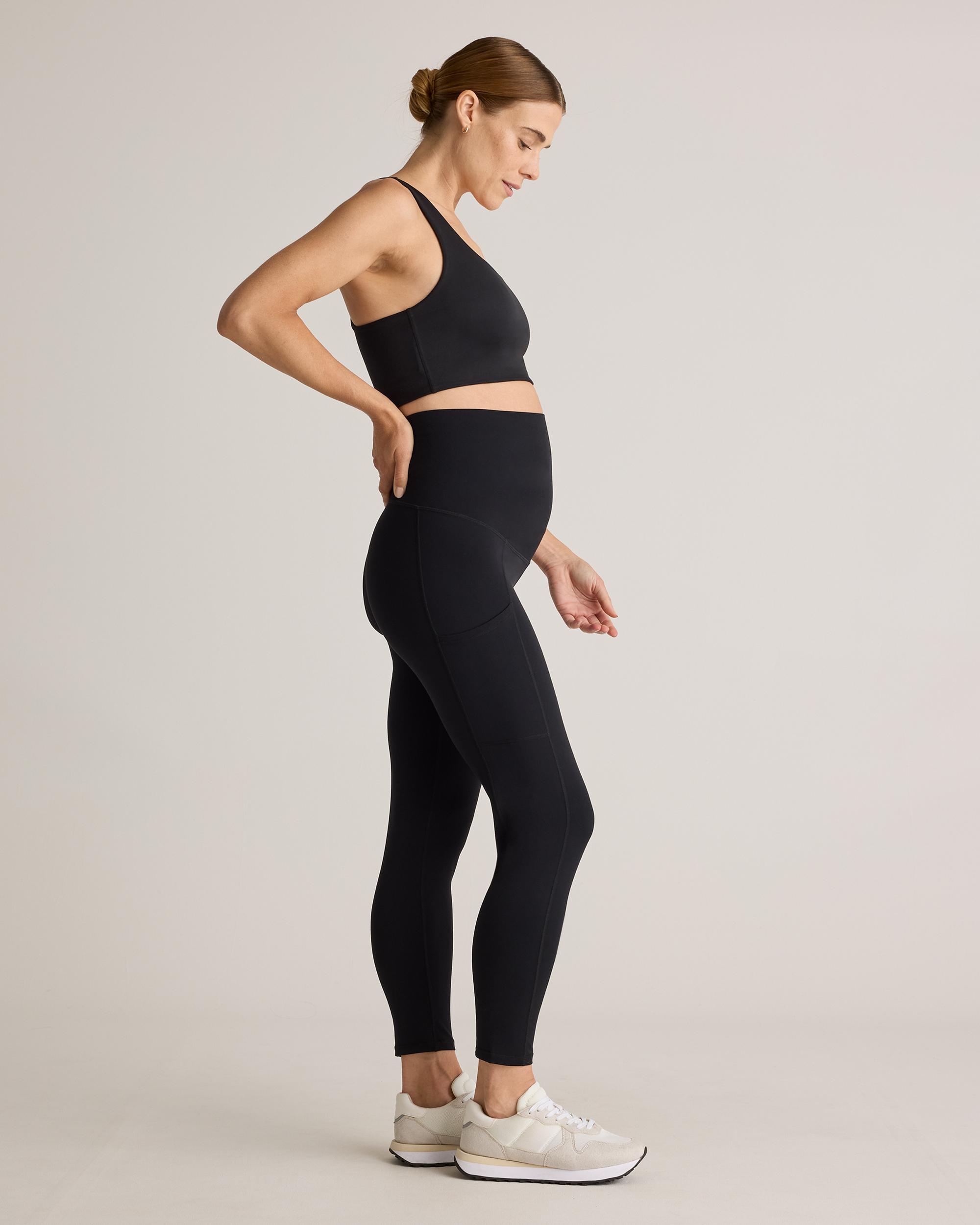 Quince | Women's Ultra-Form Maternity Pocket Leggings Size XL, Nylon/Spandex Product Image