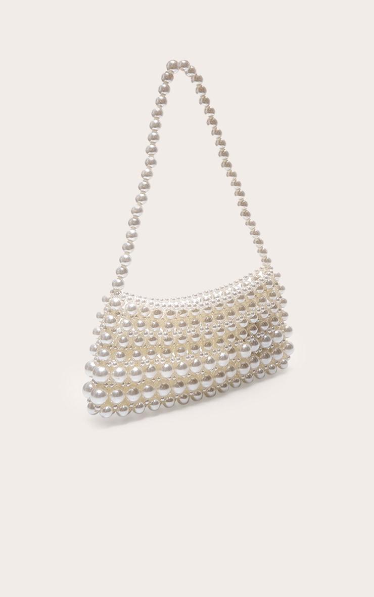 White Pearl Shoulder Bag Product Image