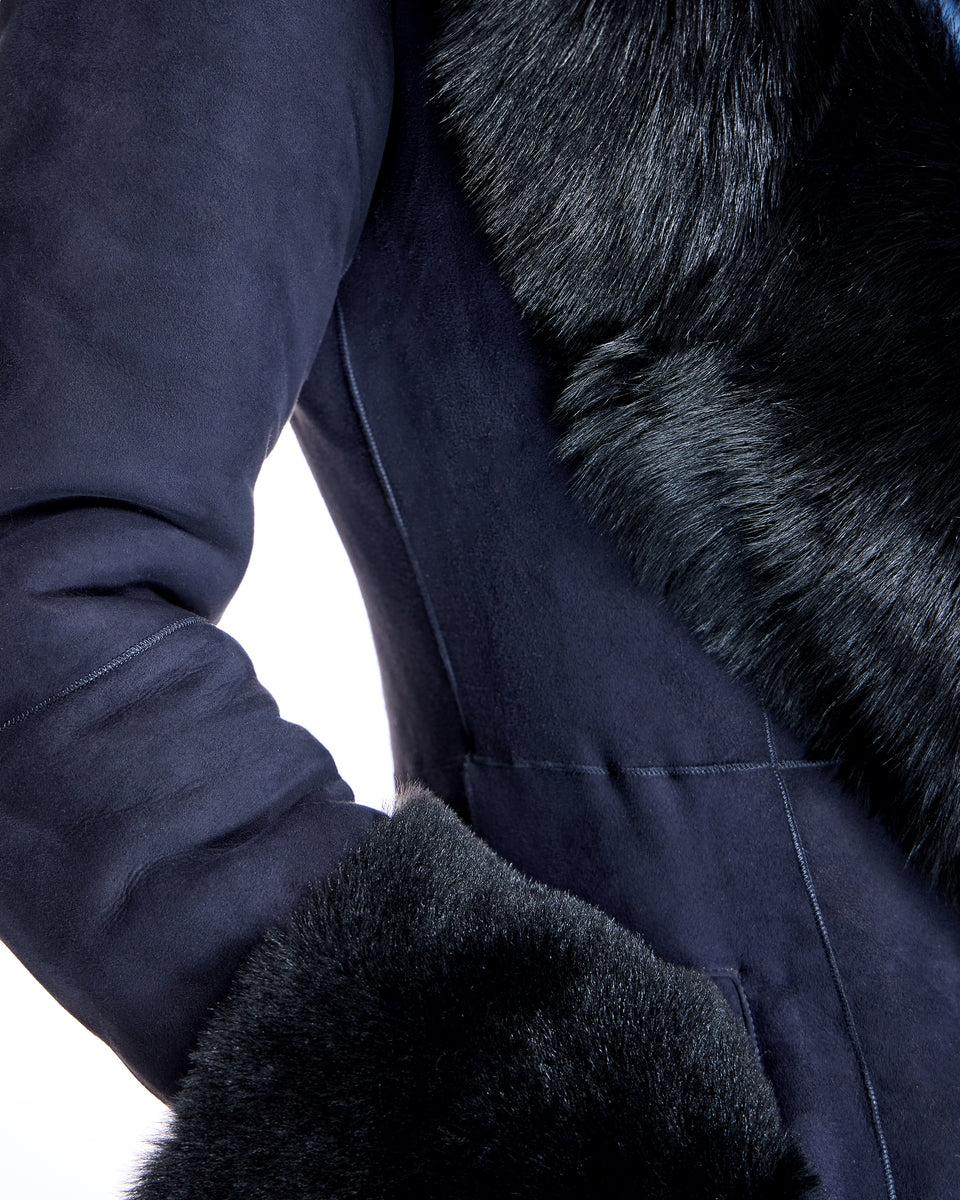 Reversible Shearling Vest Product Image