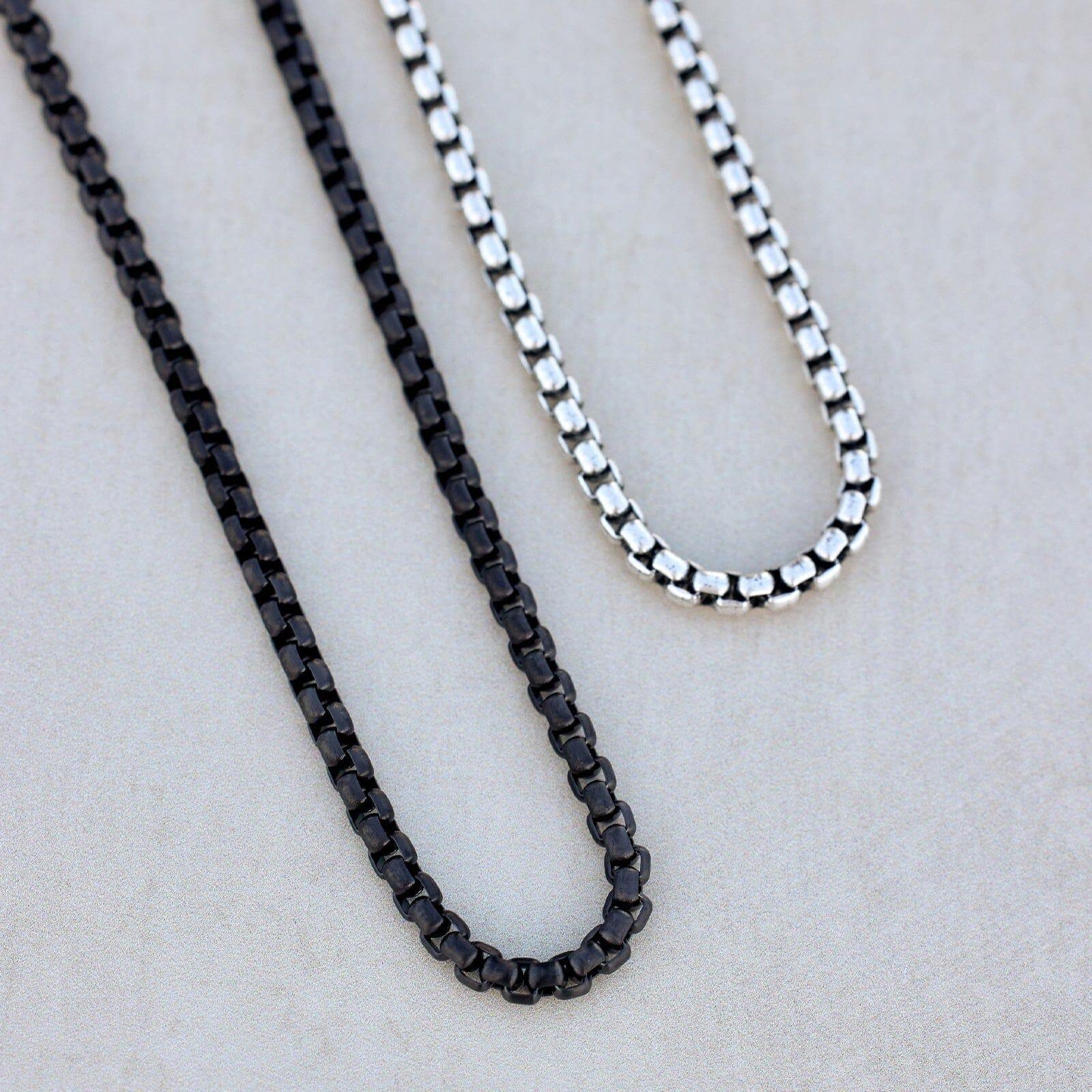 Men's Rolo Chain Necklace Male Product Image