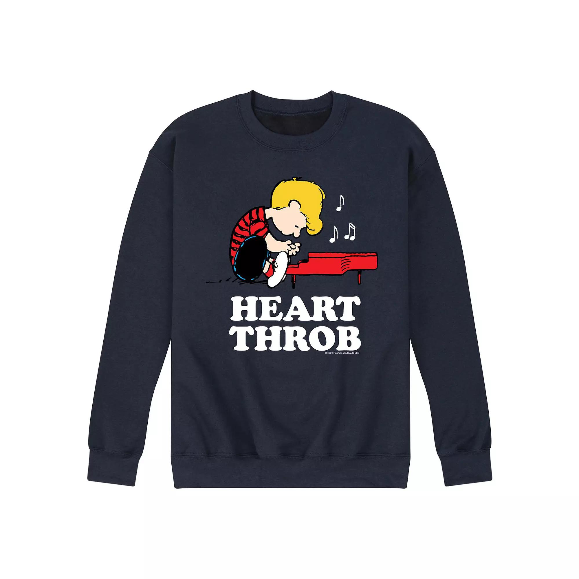 Men's Peanuts Easter Bunny Helper Fleece Sweatshirt,  Product Image