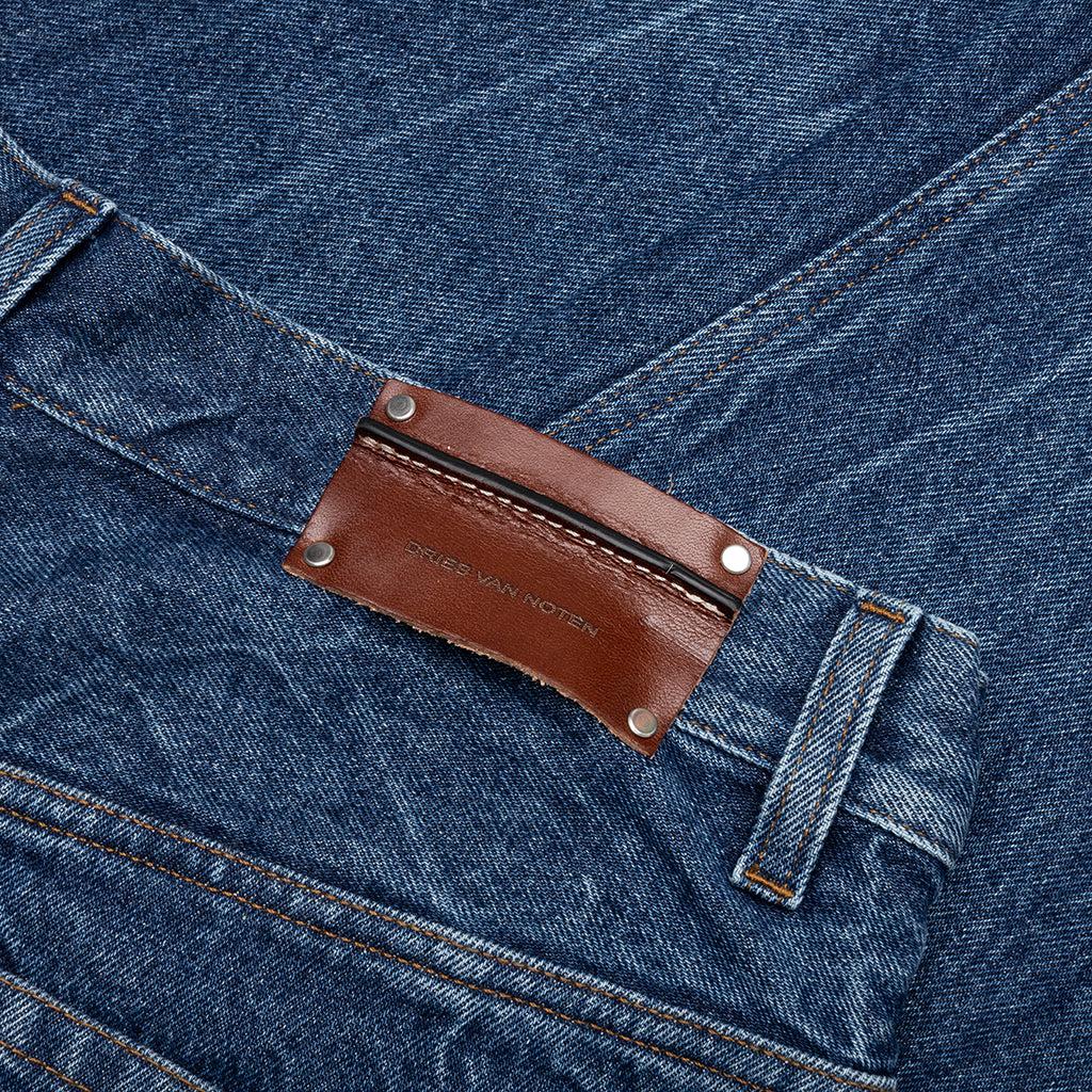 Loose Fit Jeans - Blue Male Product Image