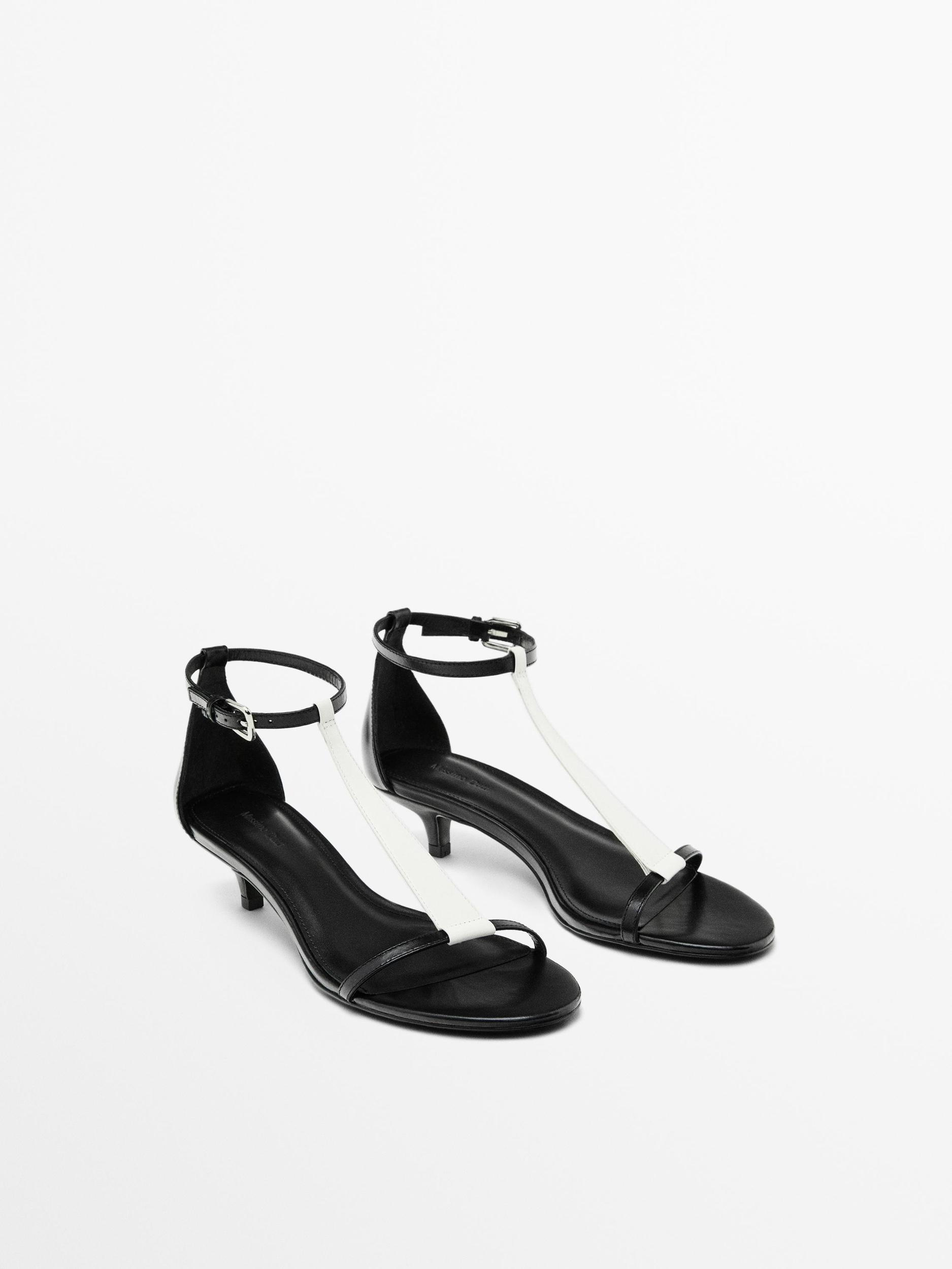 Heeled strappy sandals Product Image