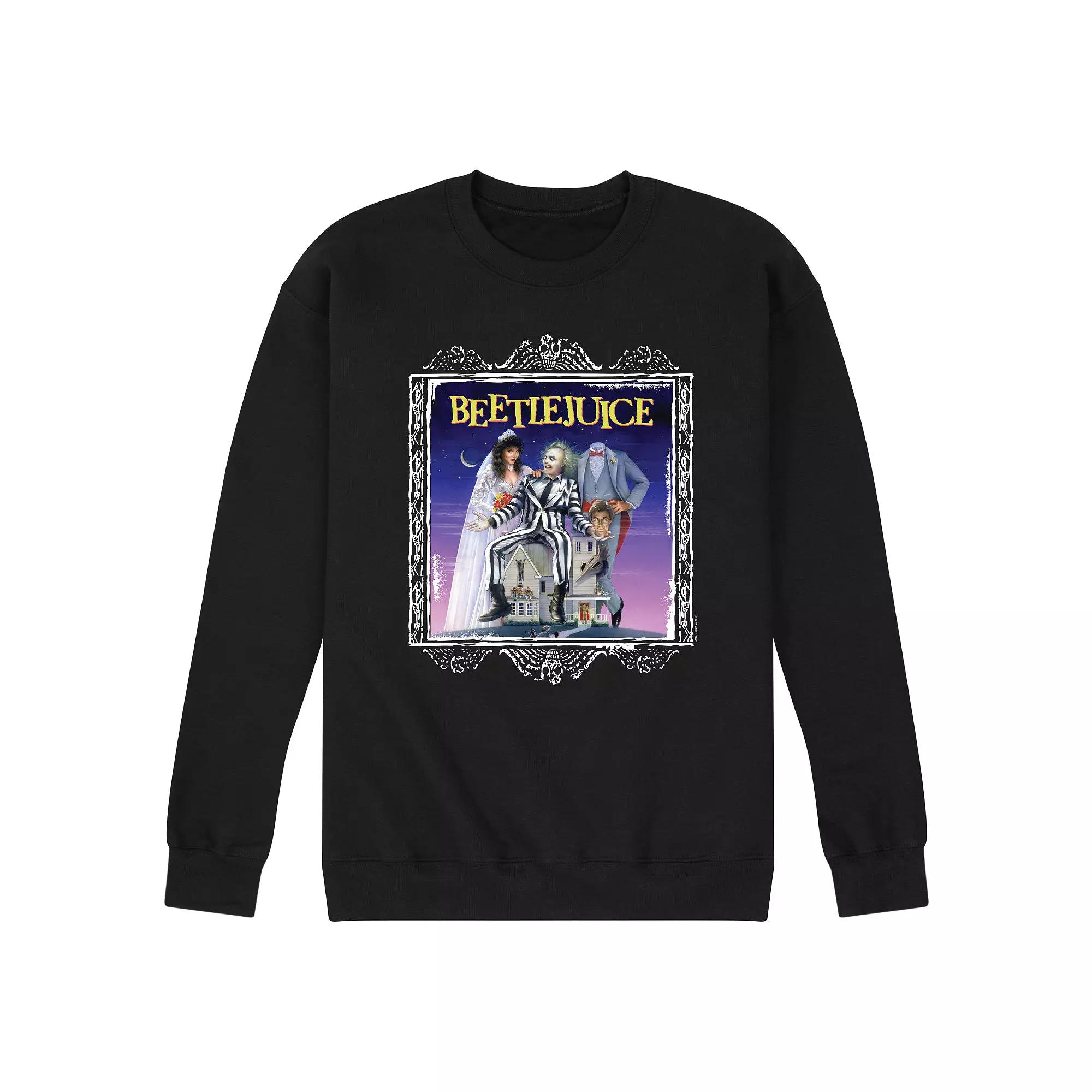 Men's Beetlejuice Fleece Sweatshirt,  Product Image