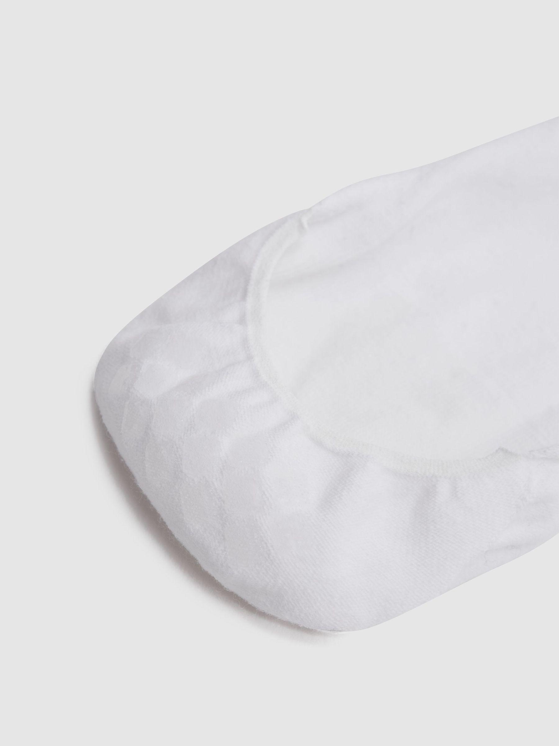 Falke No Show Socks in White Product Image